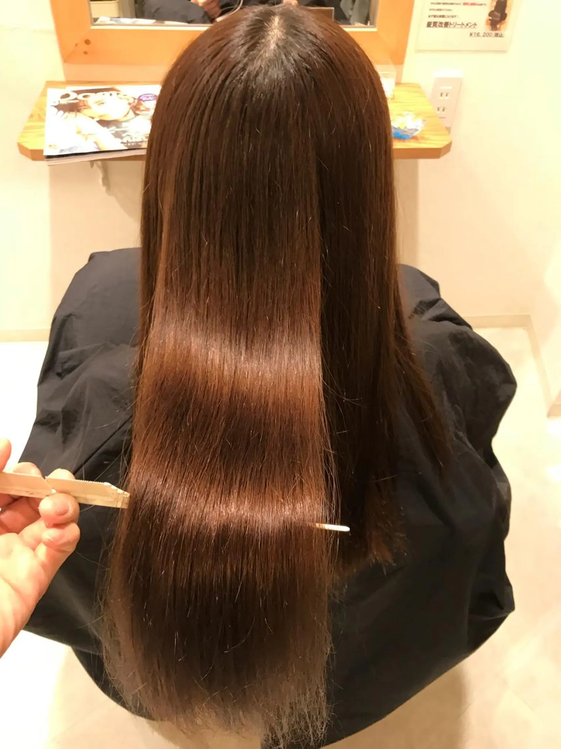 ロング 髪質改善 縮毛矯正 ツヤ髪専門美容師 桑原　和誠のヘアスタイル