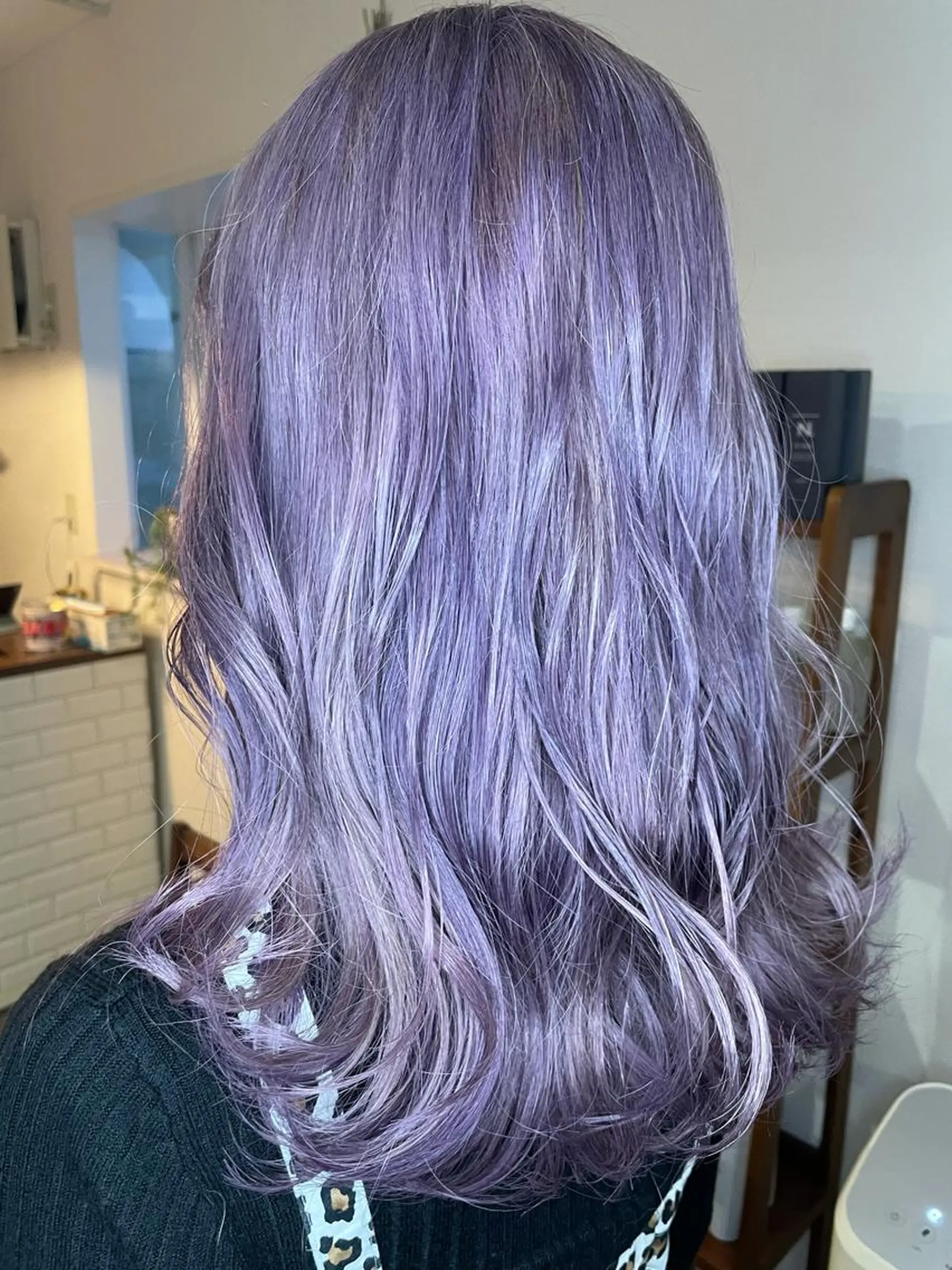 ミディアム カラー ヘアカラー レイヤーカット匠 イソザキノリユキのヘアスタイル