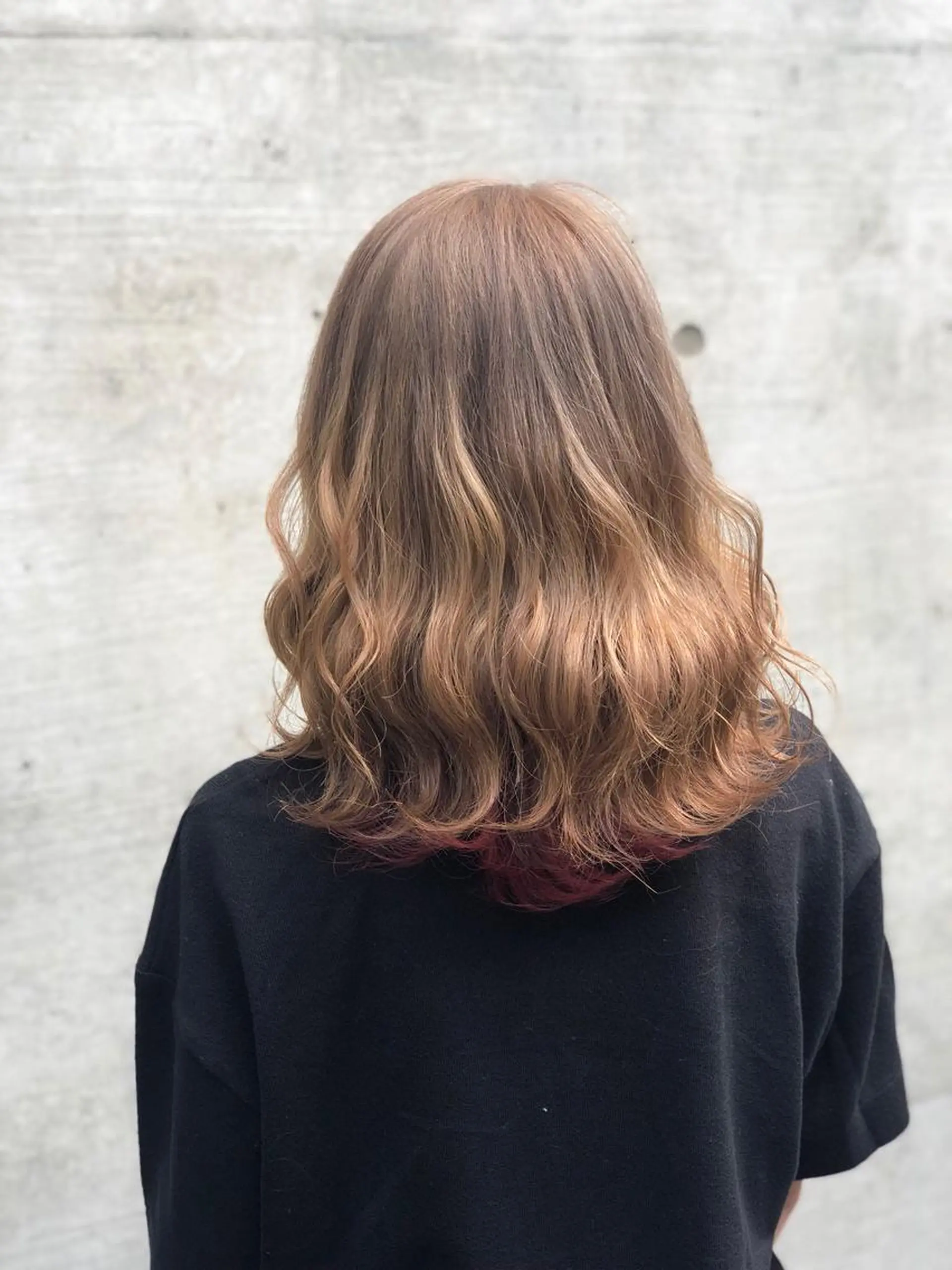 ミディアム カラー インナーカラー ALLY（アリー）所属・ミニモお気に入り数 No.1宍戸雄弥のヘアスタイル