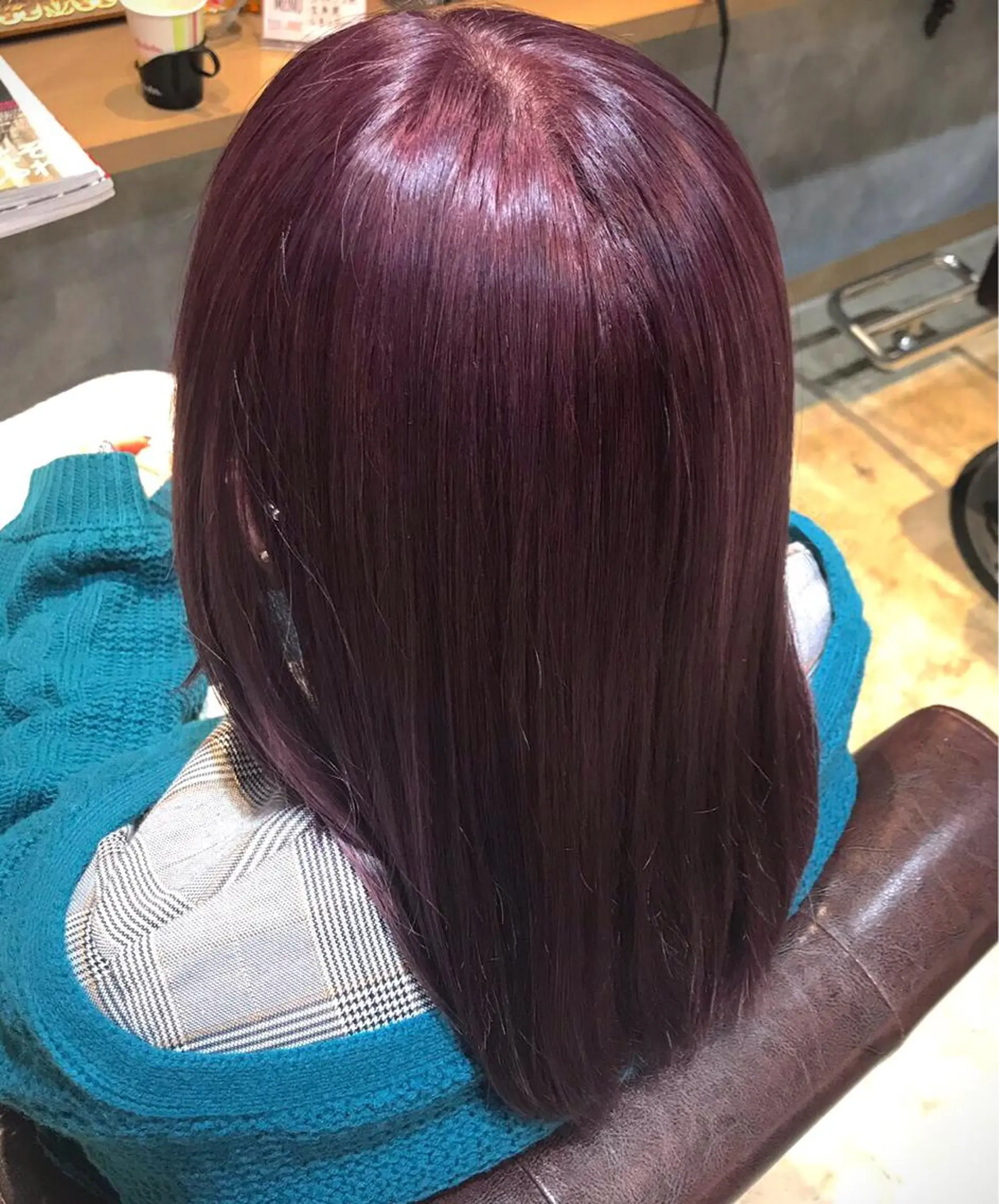 セミロング カラー カット ヘアカラー トリートメント 浦山 和之のヘアスタイル