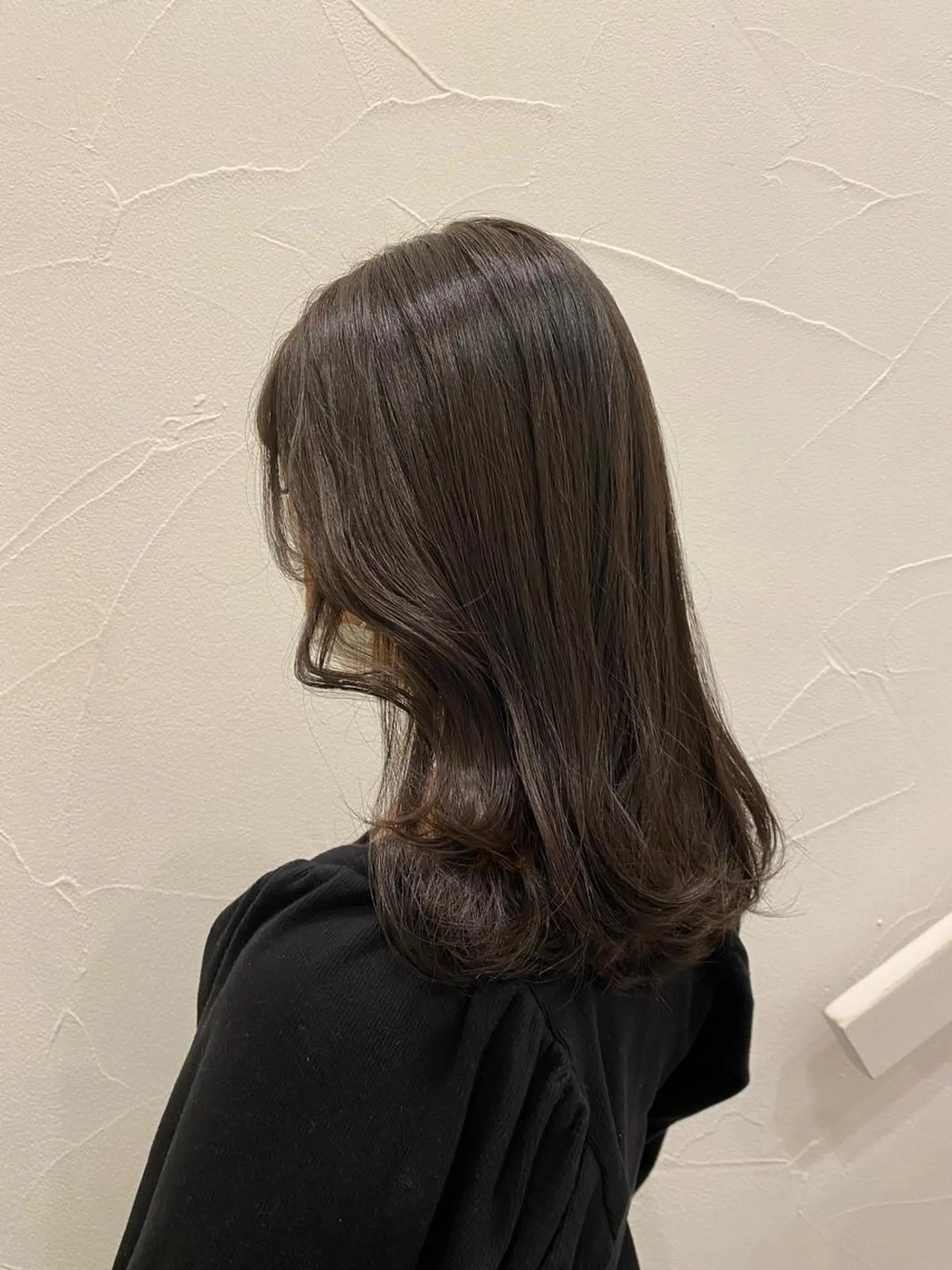 ミディアム カラー カット ヘアカラー トリートメント Ash中目黒店 榊間茜のヘアスタイル