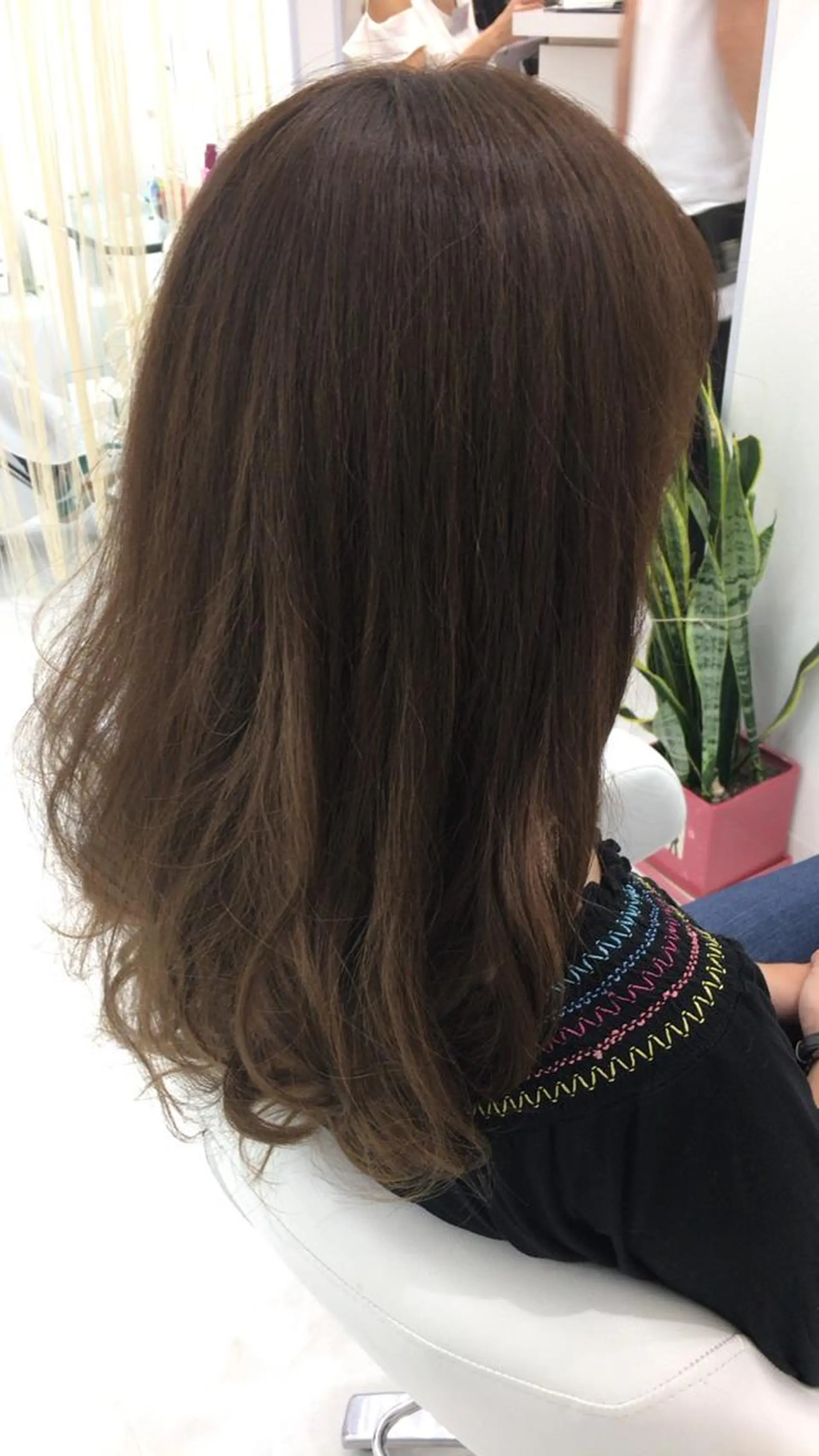 セミロング カラー ヘアアレンジ アッシュ 佐藤 祥太のヘアスタイル