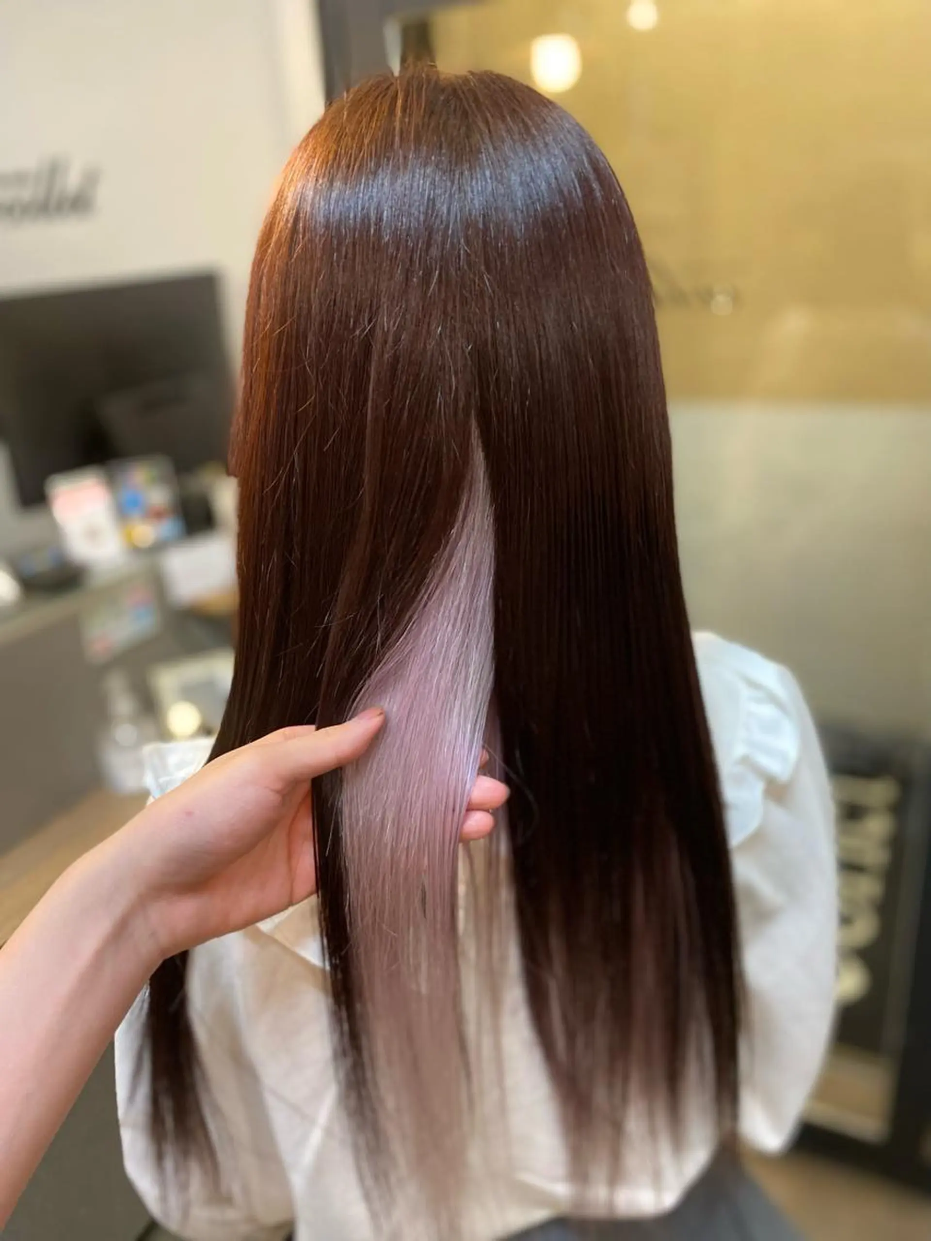 ロング カラー カラー/ブリーチ🍃 エクステSHUNTAのヘアスタイル