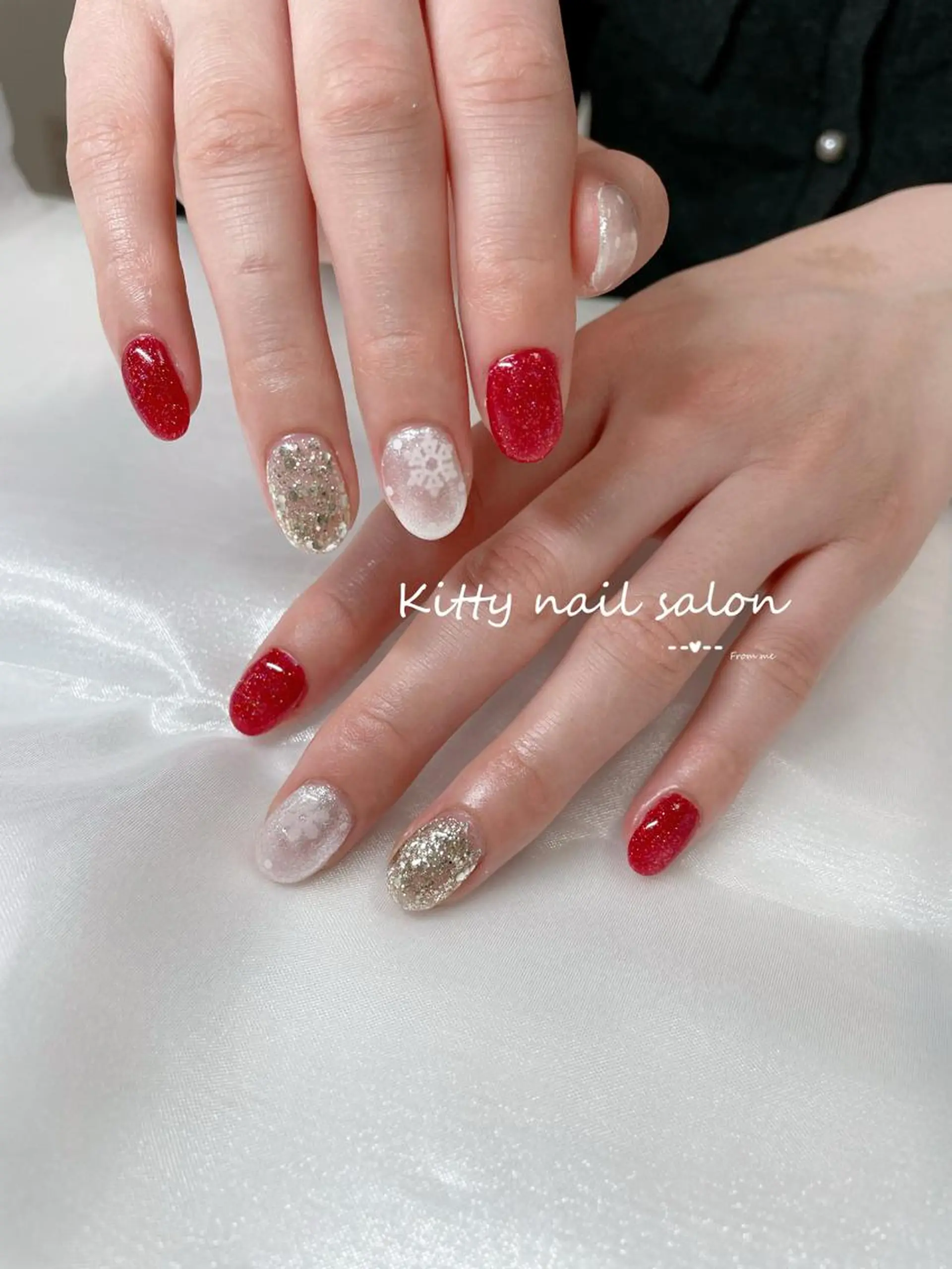 ネイル ハンドネイル kitty nail salonのネイルデザイン