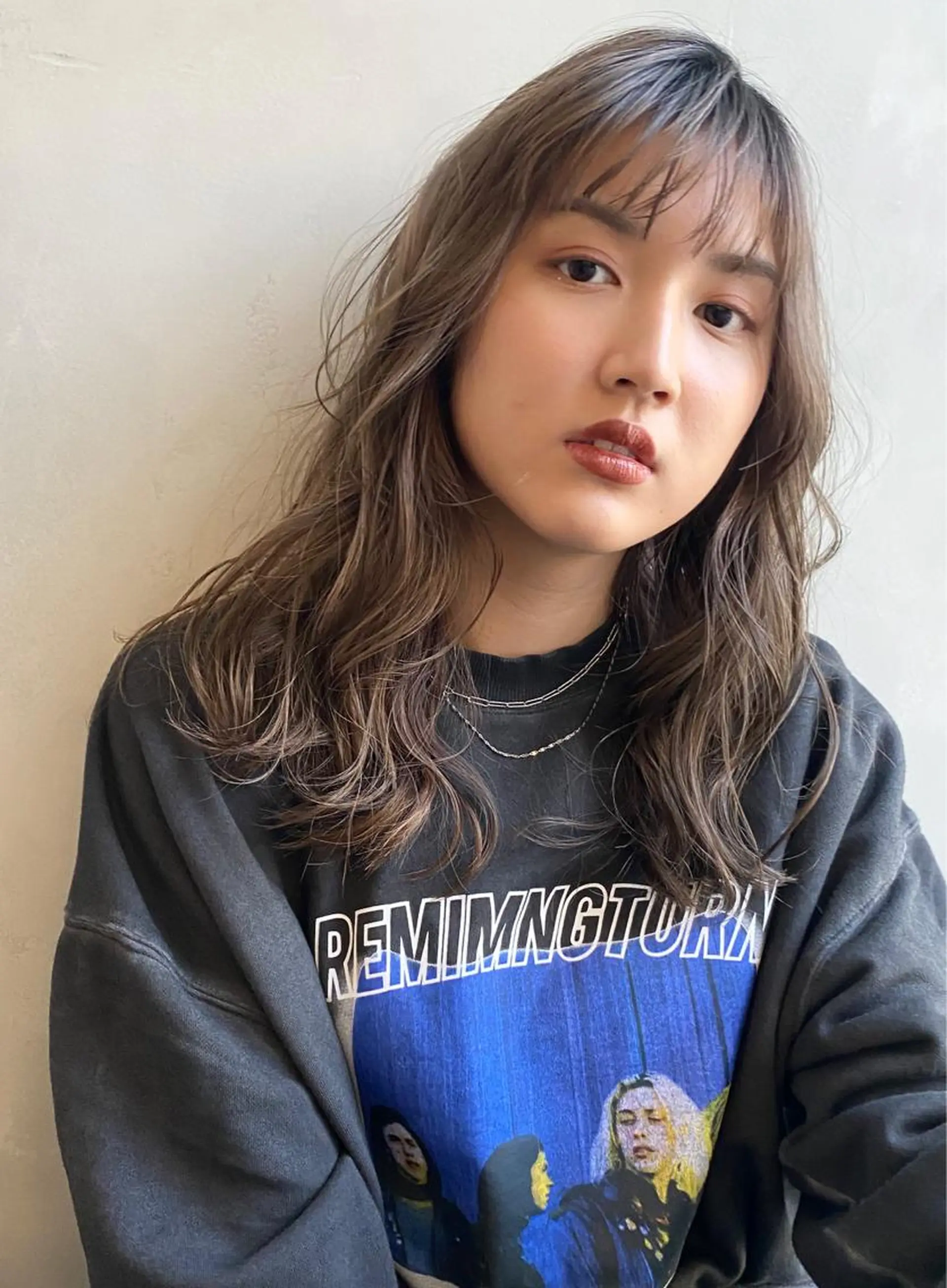ミディアム カラー カット ヘアカラー トリートメント カラー系/カット特化 🟠オオタキマサシのヘアスタイル