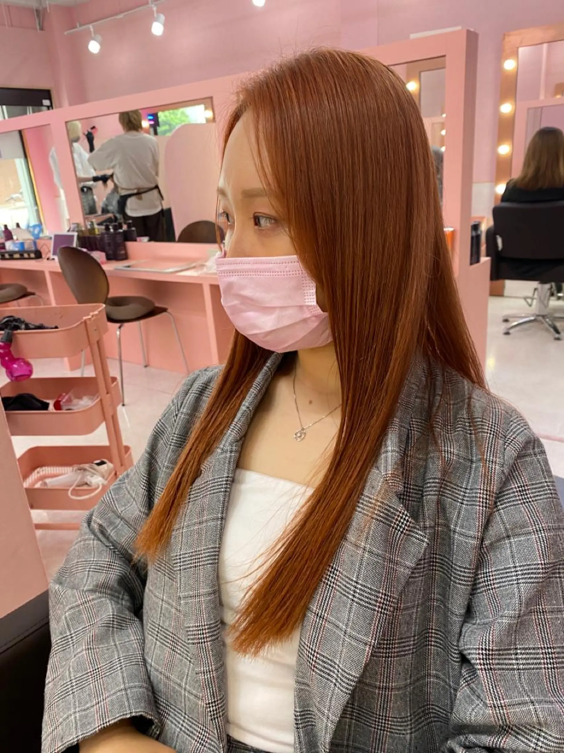 ロング カラー ヘアカラー トリートメント ヘアセット カットカラー特化 ⭐️代表⭐️のヘアスタイル