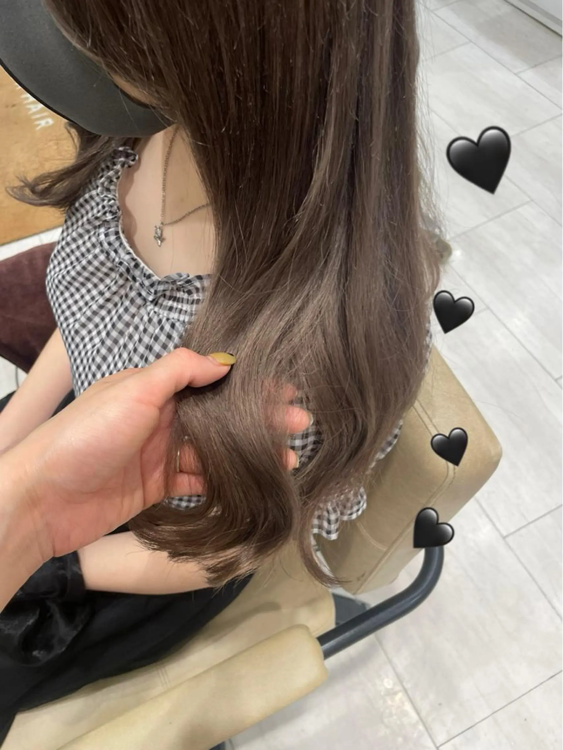ロング カラー グレージュ EMANON新宿東口所属・新宿駅近♡ ♡個室♡三都季🌜のヘアスタイル