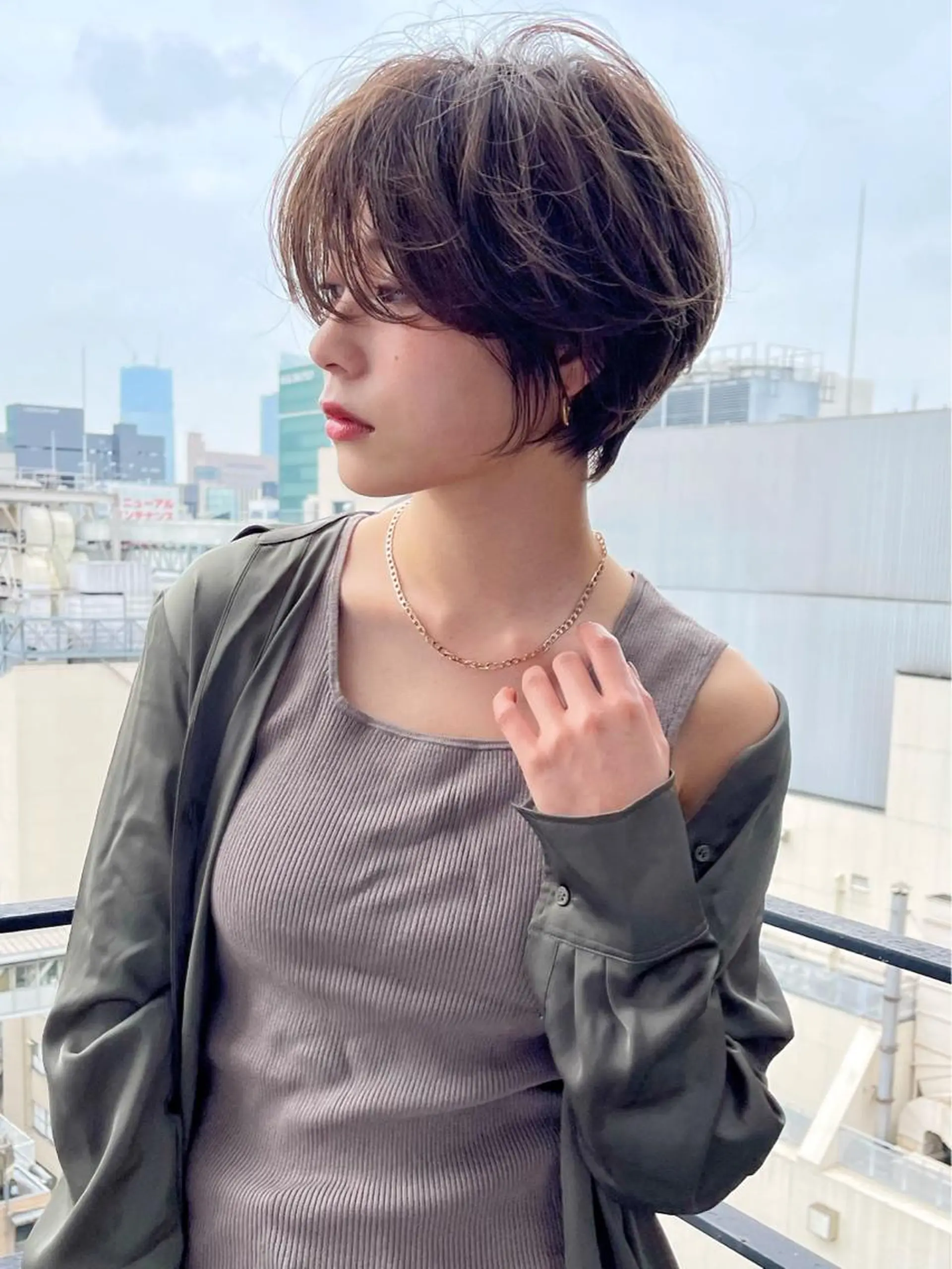 ショート 🌼アユム/レイヤー ハッシュカット🌼のヘアスタイル