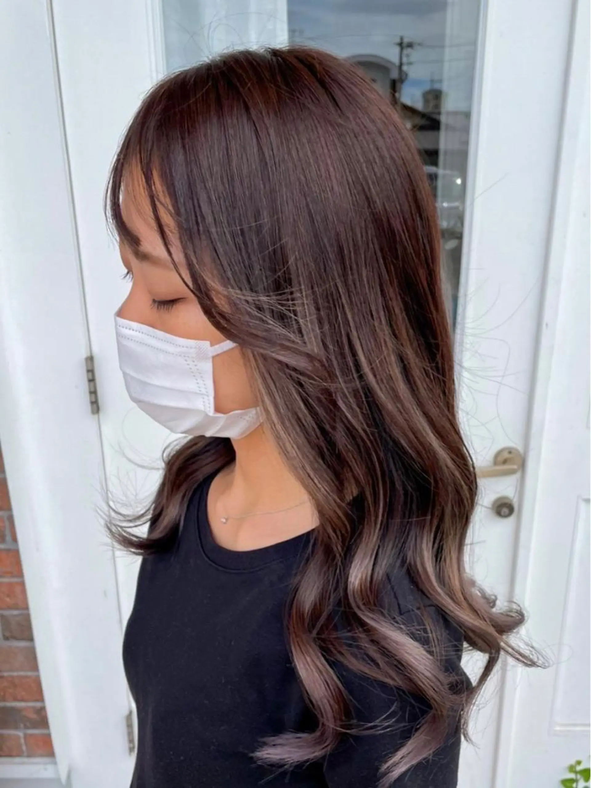 ロング カラー YUIMARL なつきのヘアスタイル