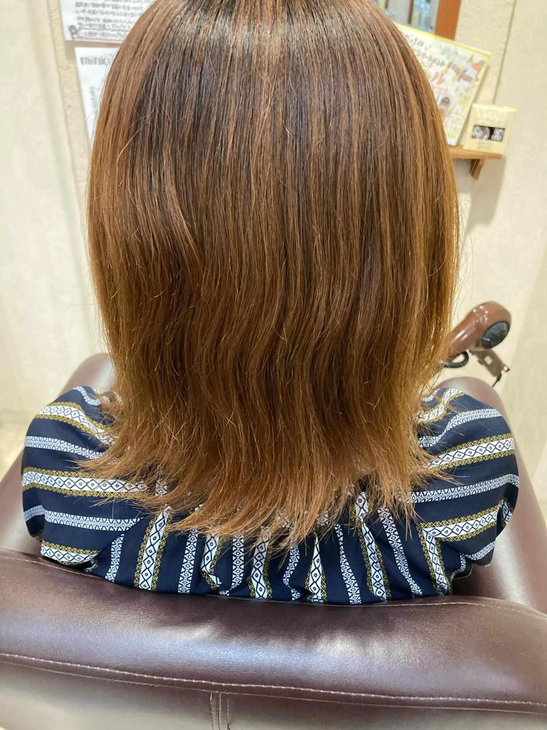 ミディアム 髪質改善/透明感 カラー/内藤有須加のヘアスタイル