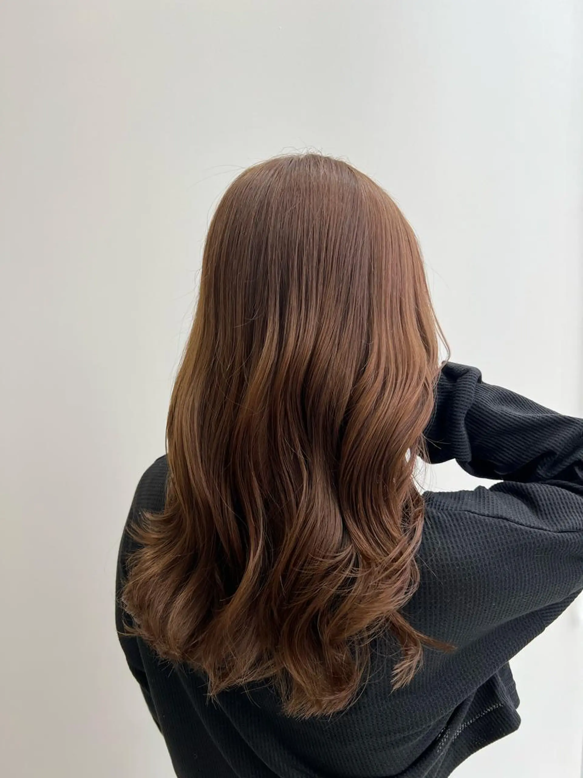 セミロング カラー ✨艶髪✨ 吉田誠のヘアスタイル