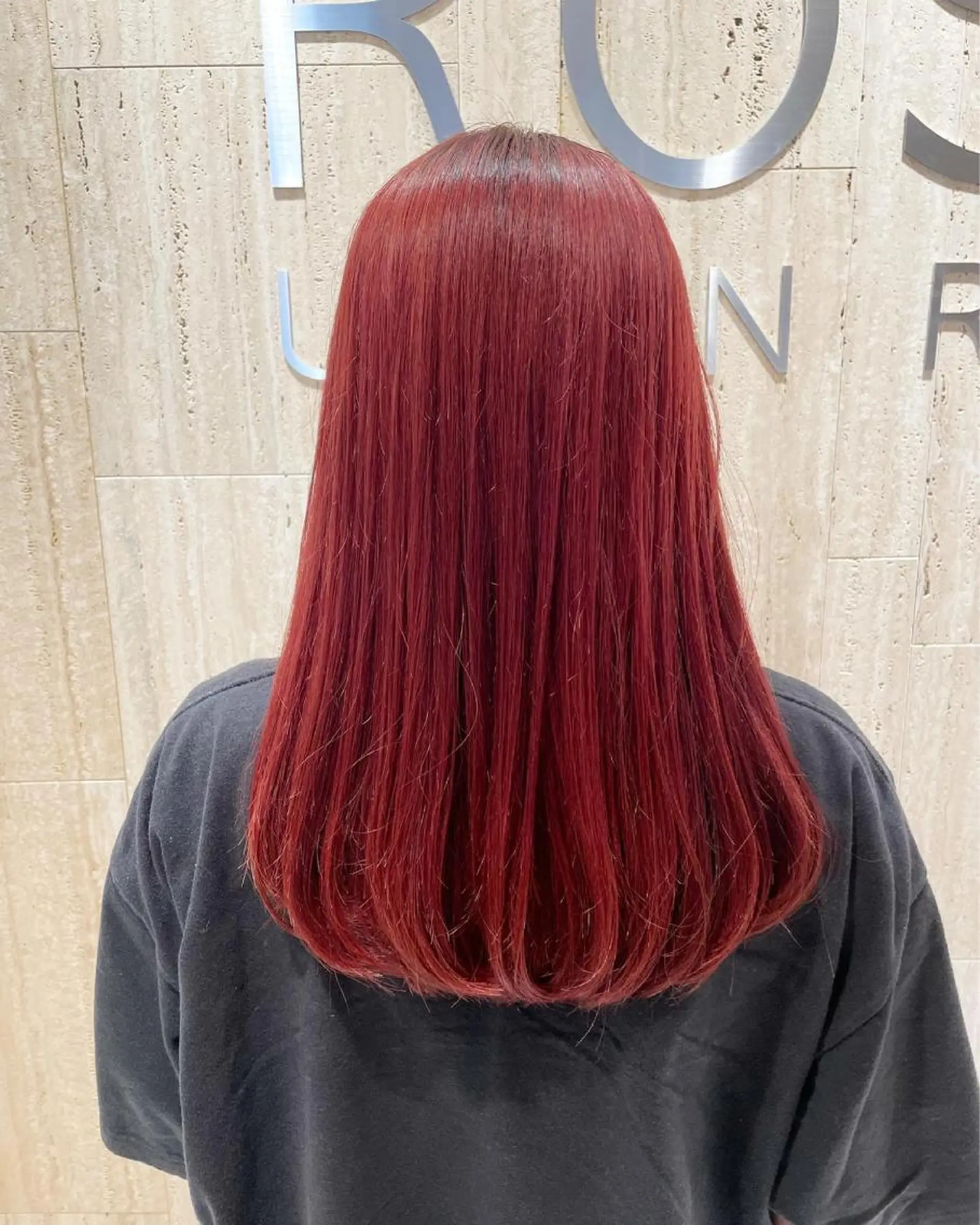 ロング カット ヘアカラー トリートメント 高橋 芽衣のヘアスタイル