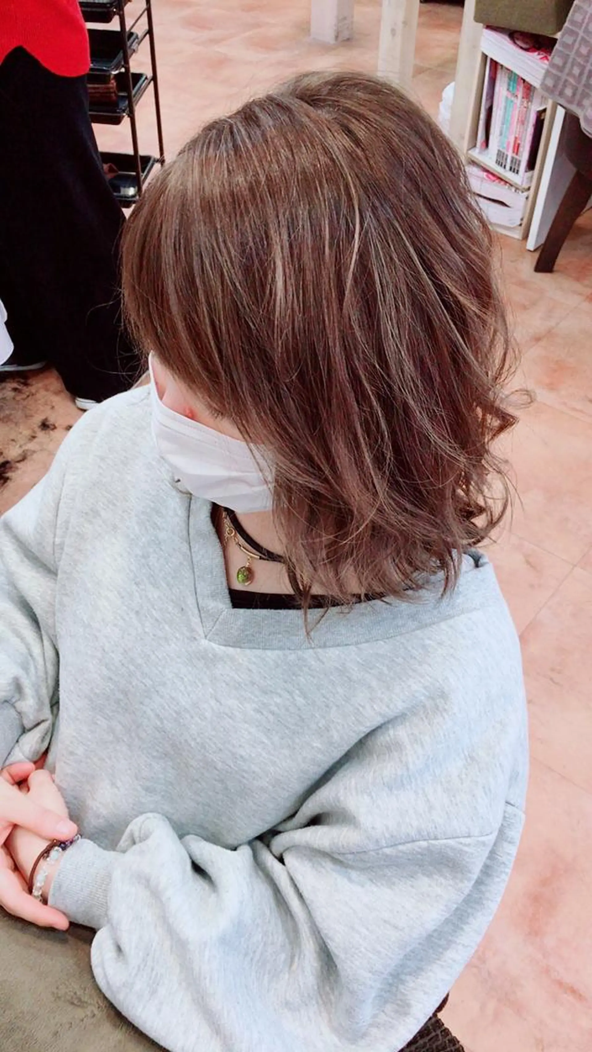 ミディアム ヘアカラー トリートメント LOCO Ko-kiのヘアスタイル