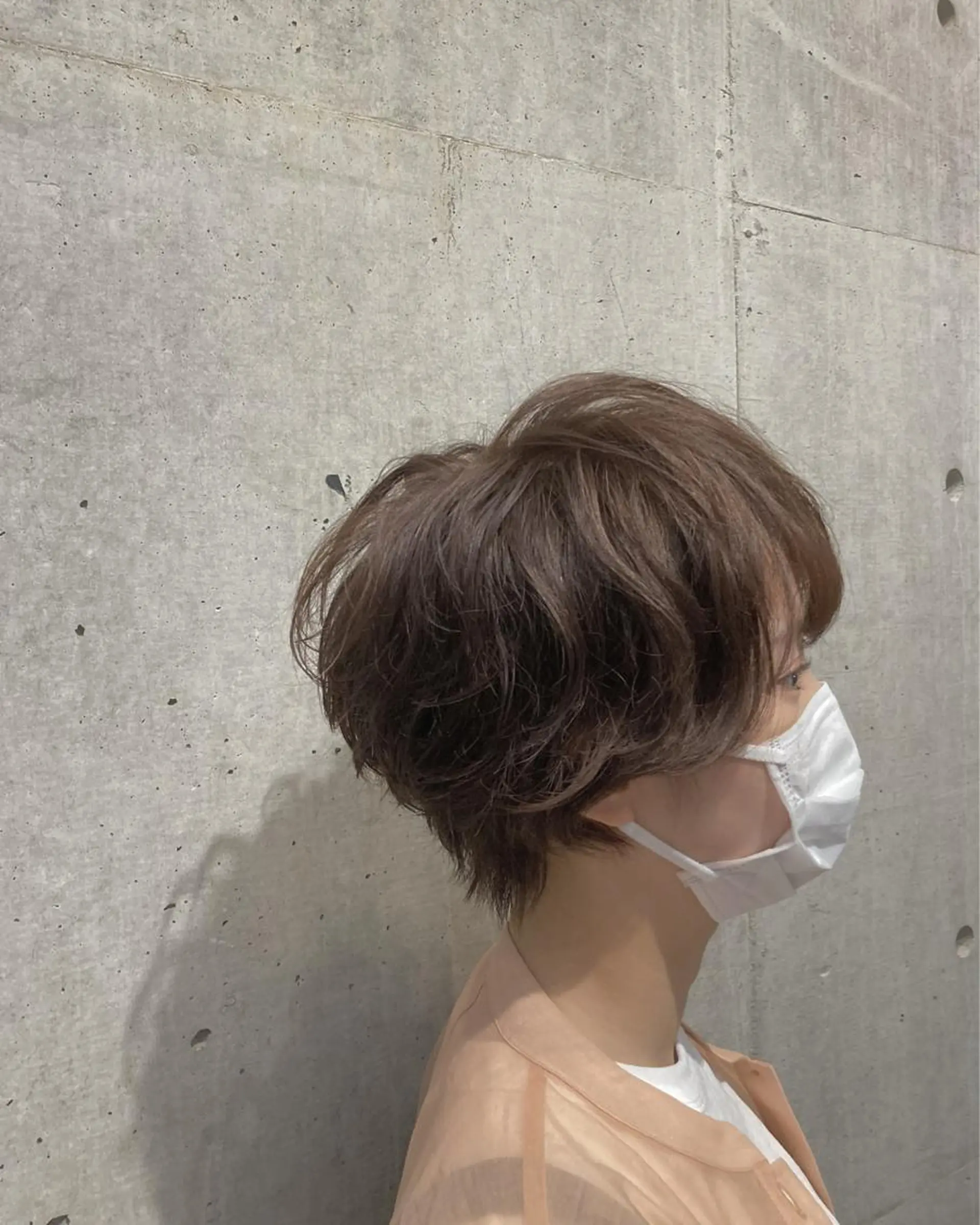 ショート カット ヘアカラー トリートメント は まべのヘアスタイル