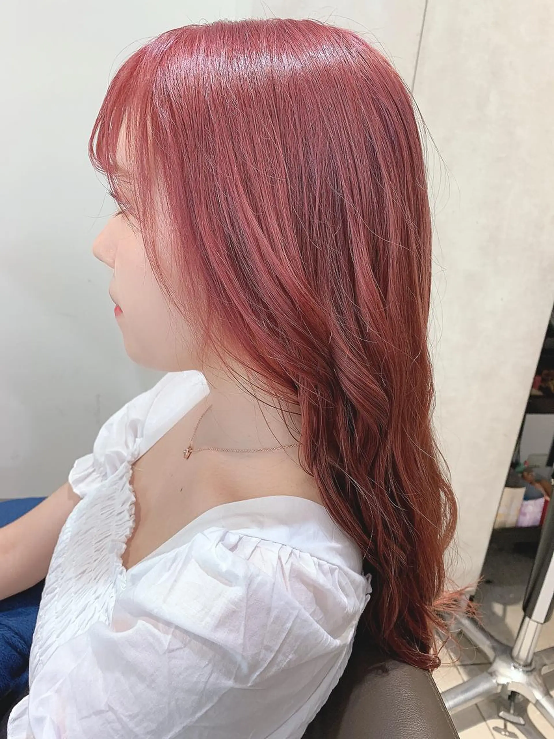 ロング カラー 🌿earth亀有店 【緑髪のノブ】🌿のヘアスタイル