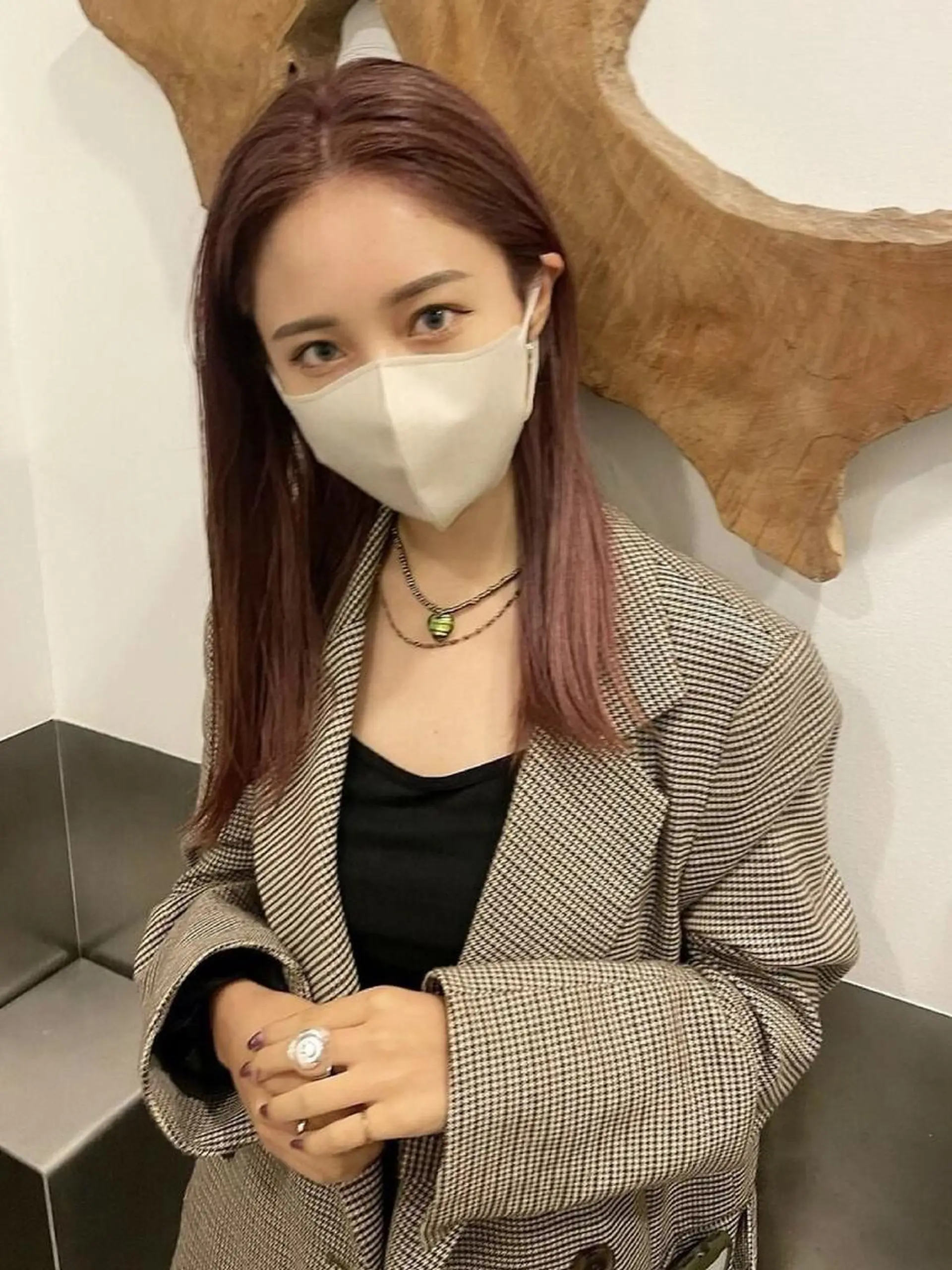 ロング カラー 透明感カラー🪡🤍 nanao🤍🪡のヘアスタイル