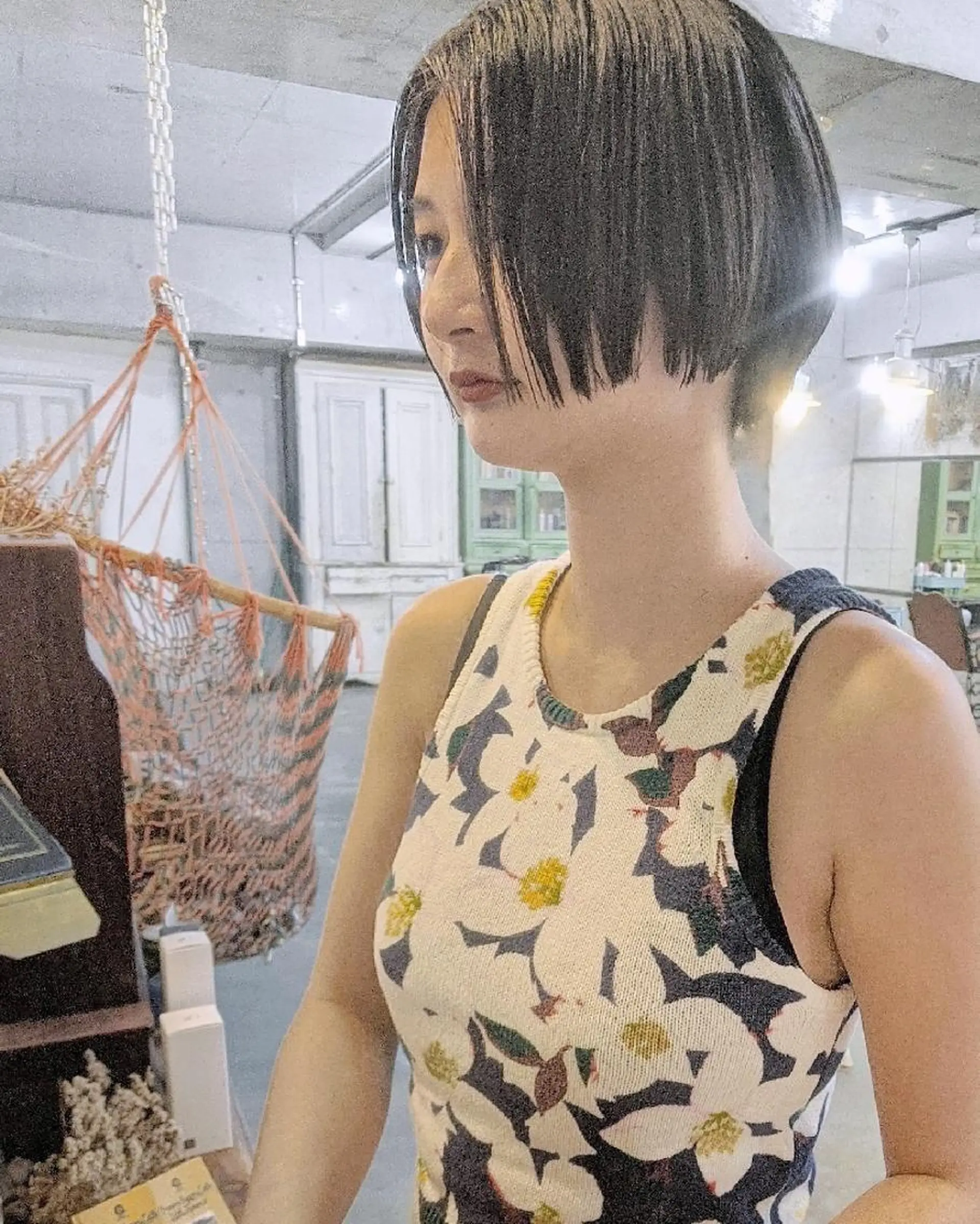 ショート カラー パーマ ヘアアレンジ カット 縮毛矯正 トリートメント 南堀江 möwen ( メーヴェ )所属・mowen RUIのヘアスタイル