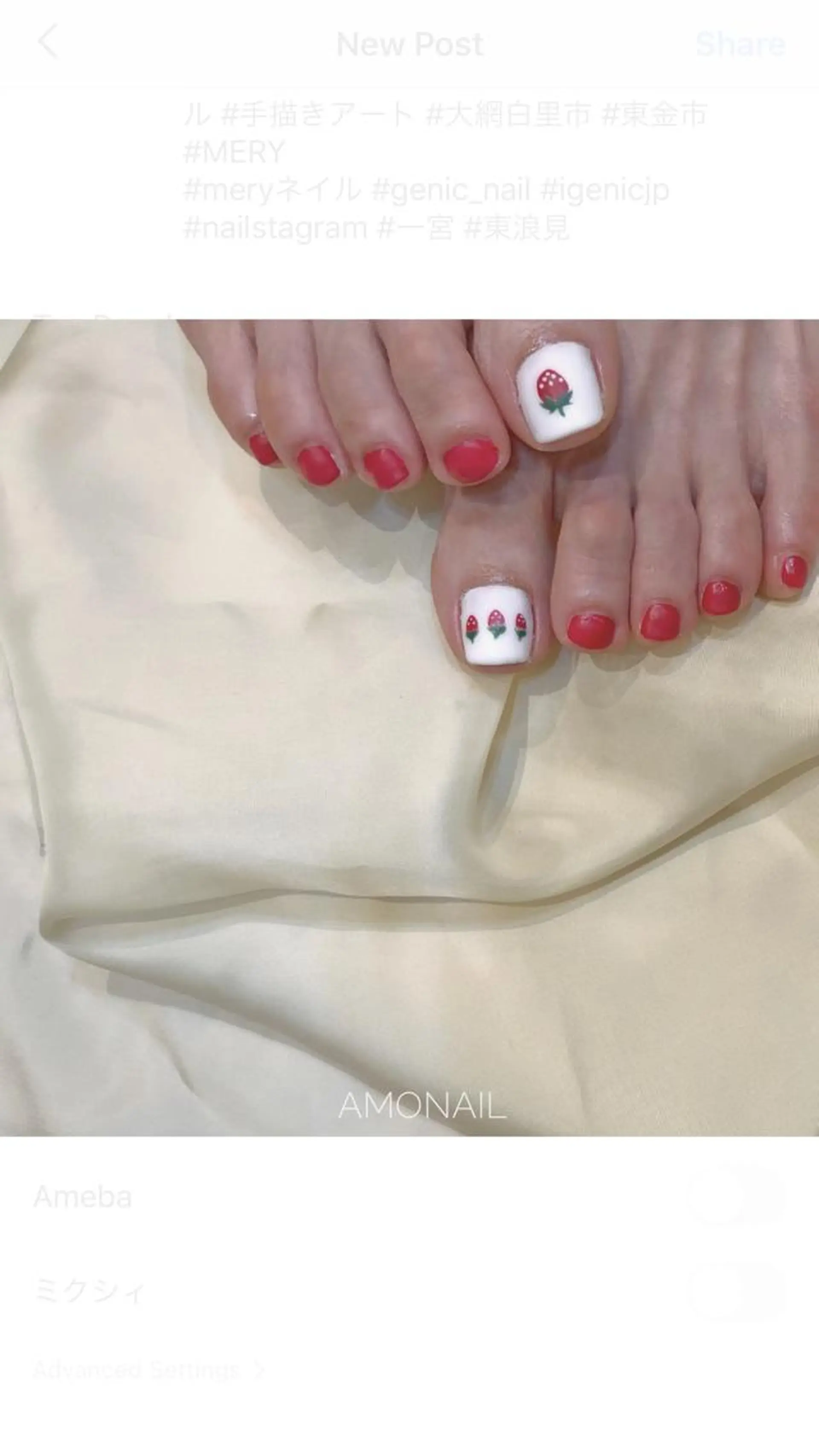 ネイル アートネイル ジェルネイル レース マットネイル ニュアンスネイル フットネイル 唐笠 祥子のその他イメージ