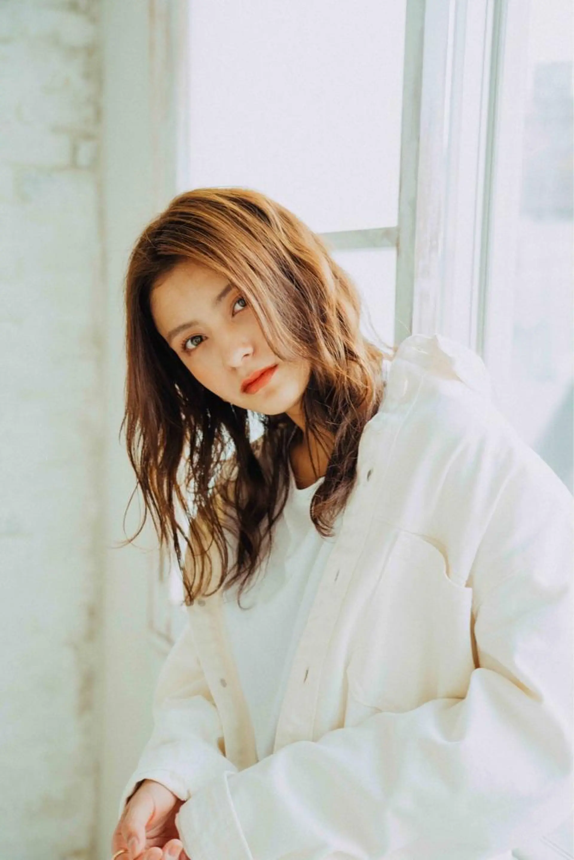 セミロング カラー パーマ ヘアアレンジ メンズ キッズ ネイル マツエク・マツパ メンズウルフカット アディクシーカラー 透明感カラー ボブ ウルフカット unu hair所属・藤井 仁紀のヘアスタイル