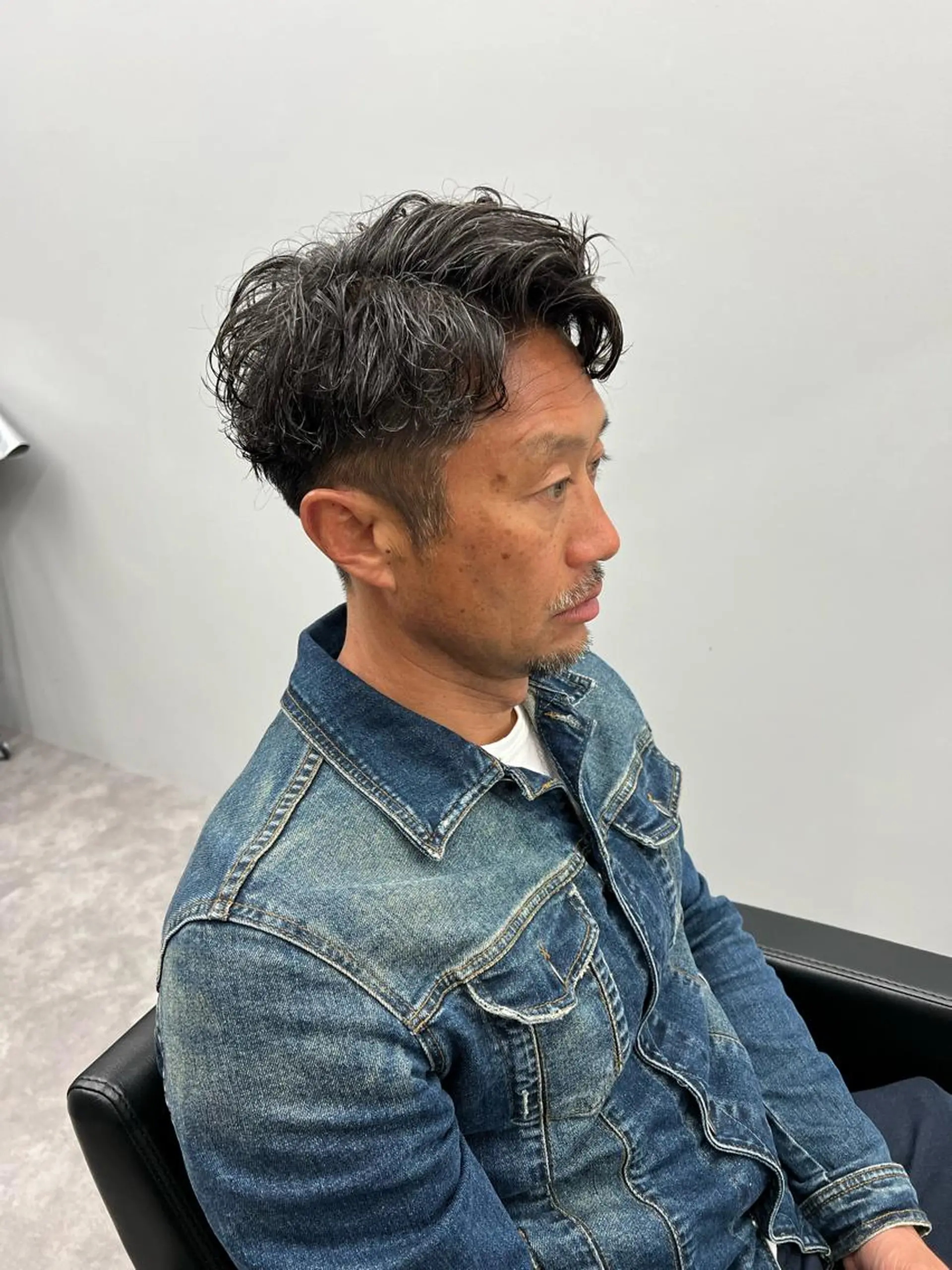 ショート メンズ 刈り上げ ショートヘア 【曲がる縮毛矯正】 モデル募集🙋カツヤのヘアスタイル