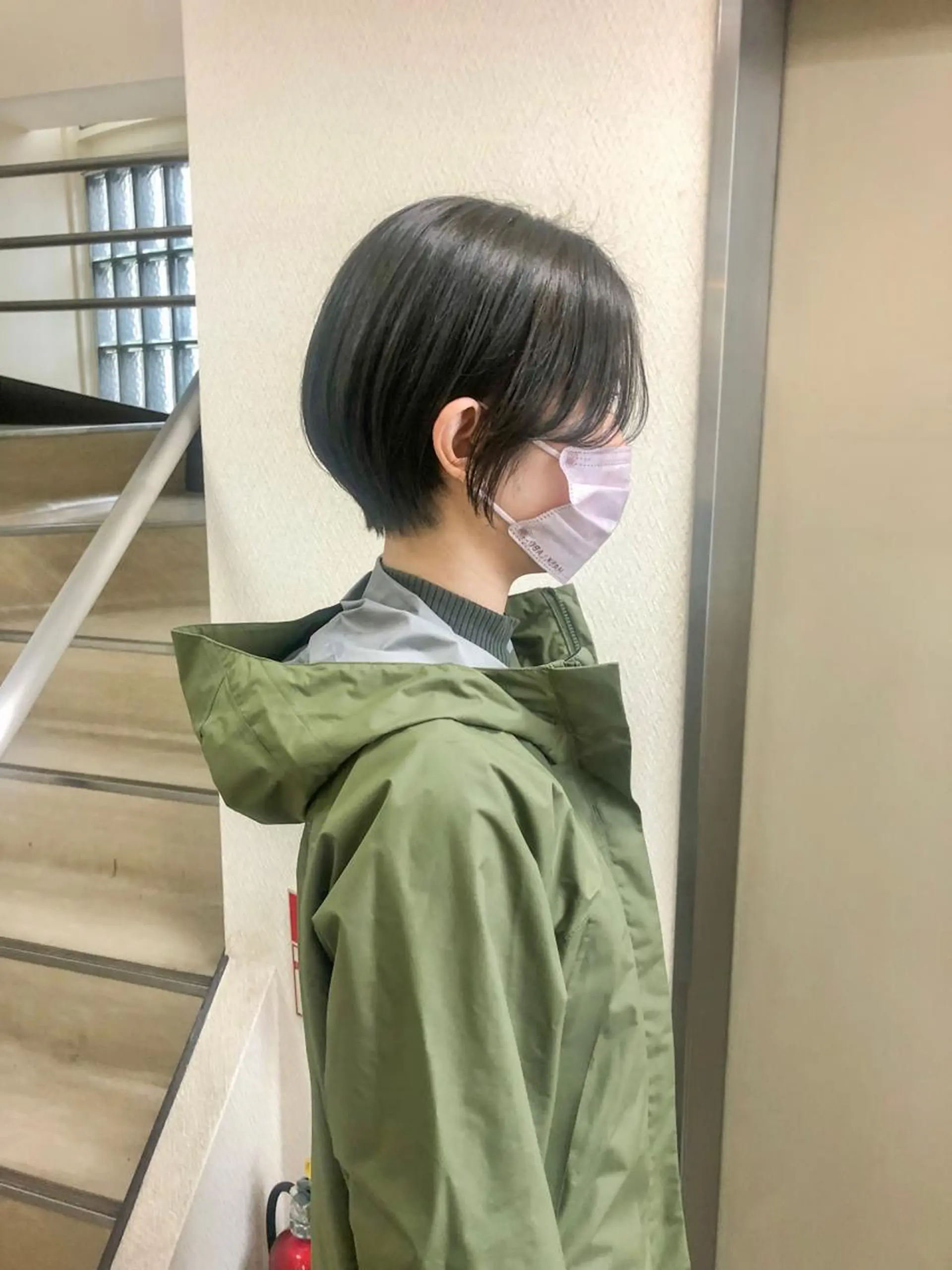 ショート カラー ショートヘア カット ヘアカラー トリートメント 水野 雪 パーマ/暖色カラーのヘアスタイル