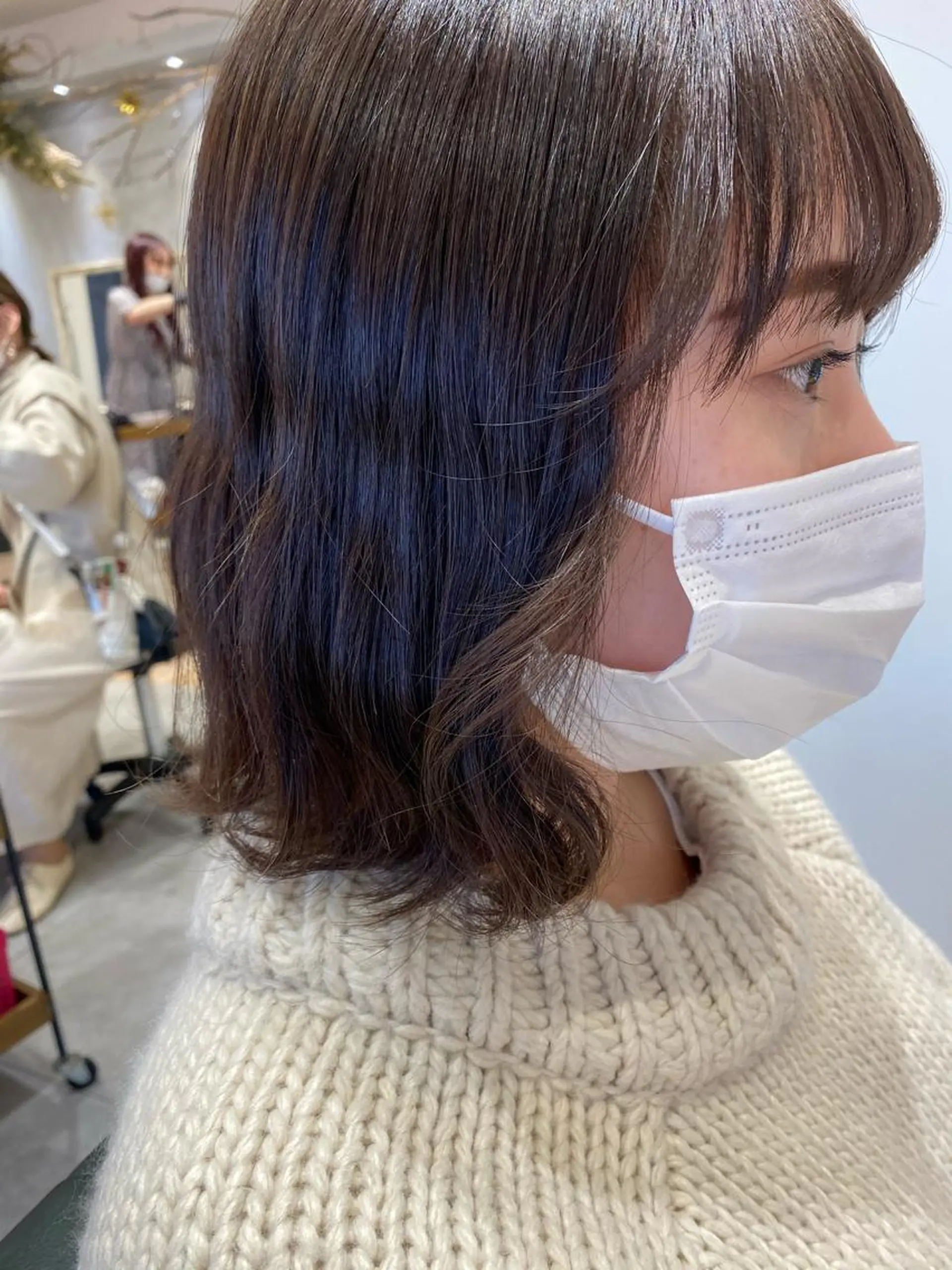 ミディアム 河田 海陽のヘアスタイル