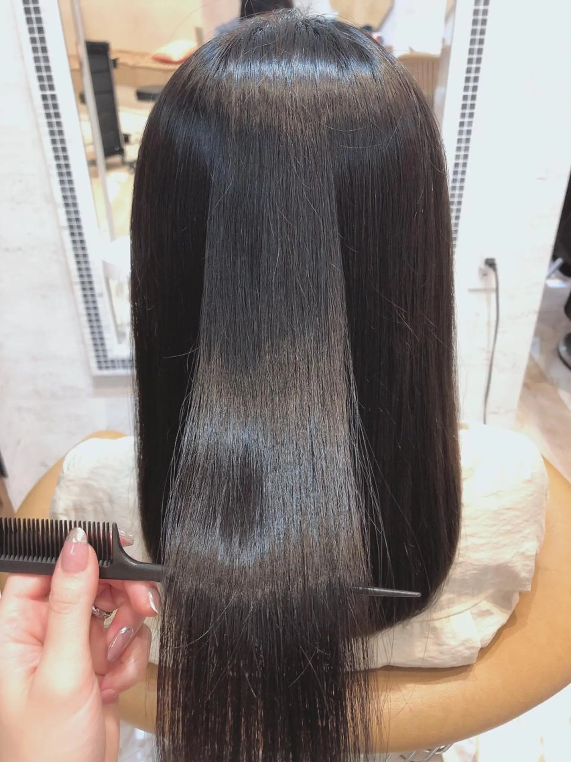 ミディアム トリートメント トリートメント 代表山口ひな 髪質改善のプロのヘアスタイル