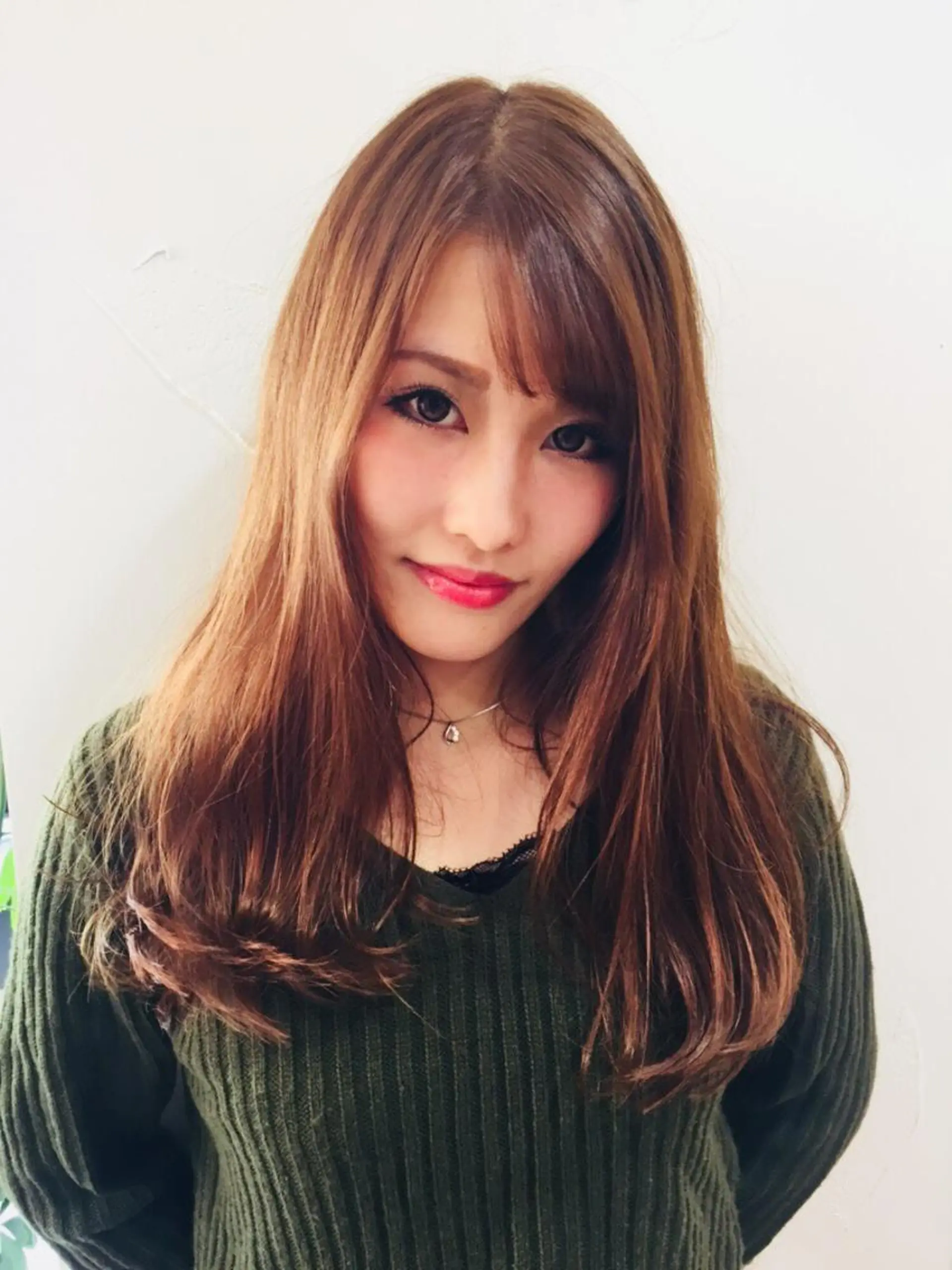 ロング カラー カット ヘアカラー トリートメント 船津武俊 フナツタケトシのヘアスタイル