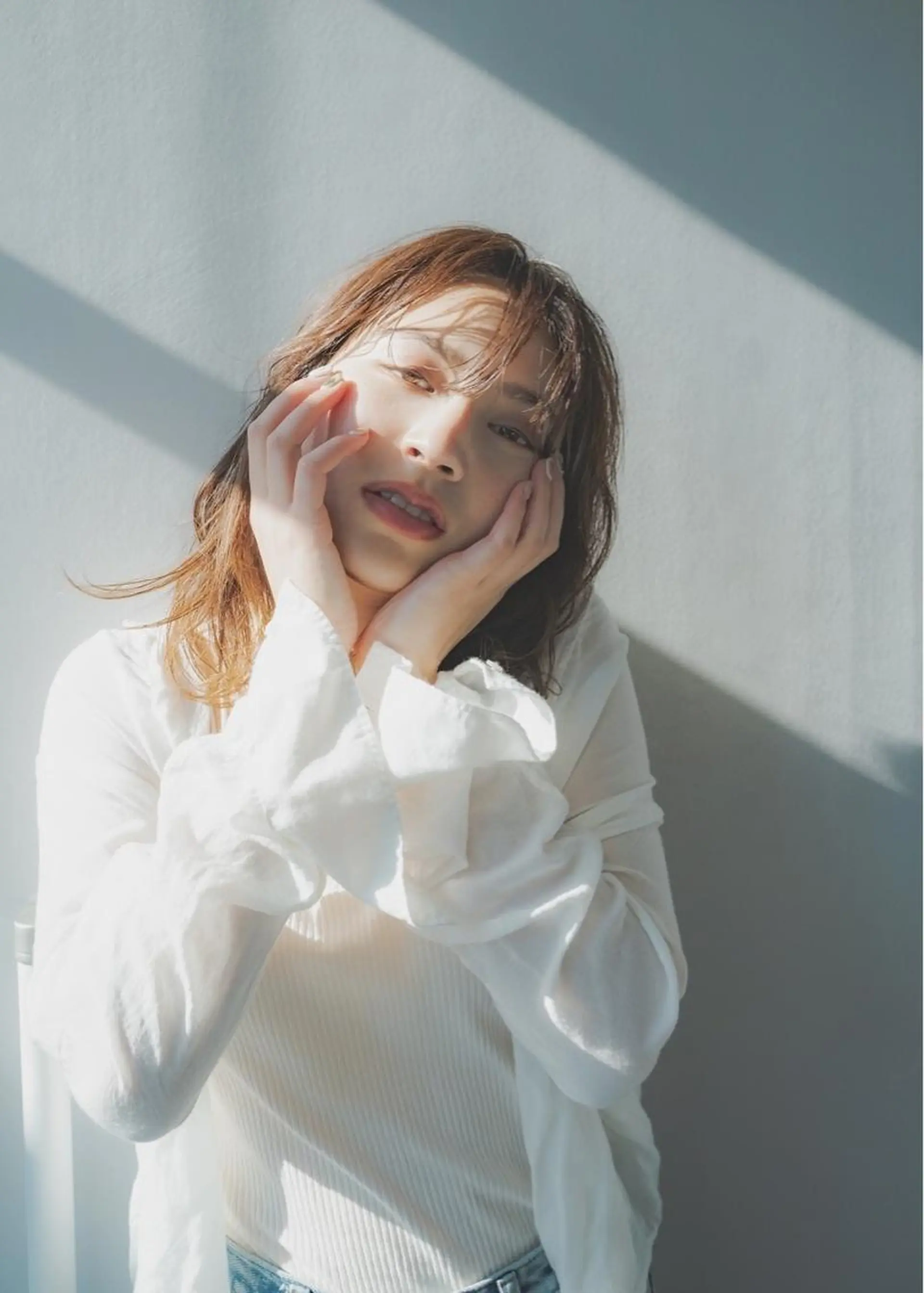 セミロング 柳下 涼のヘアスタイル