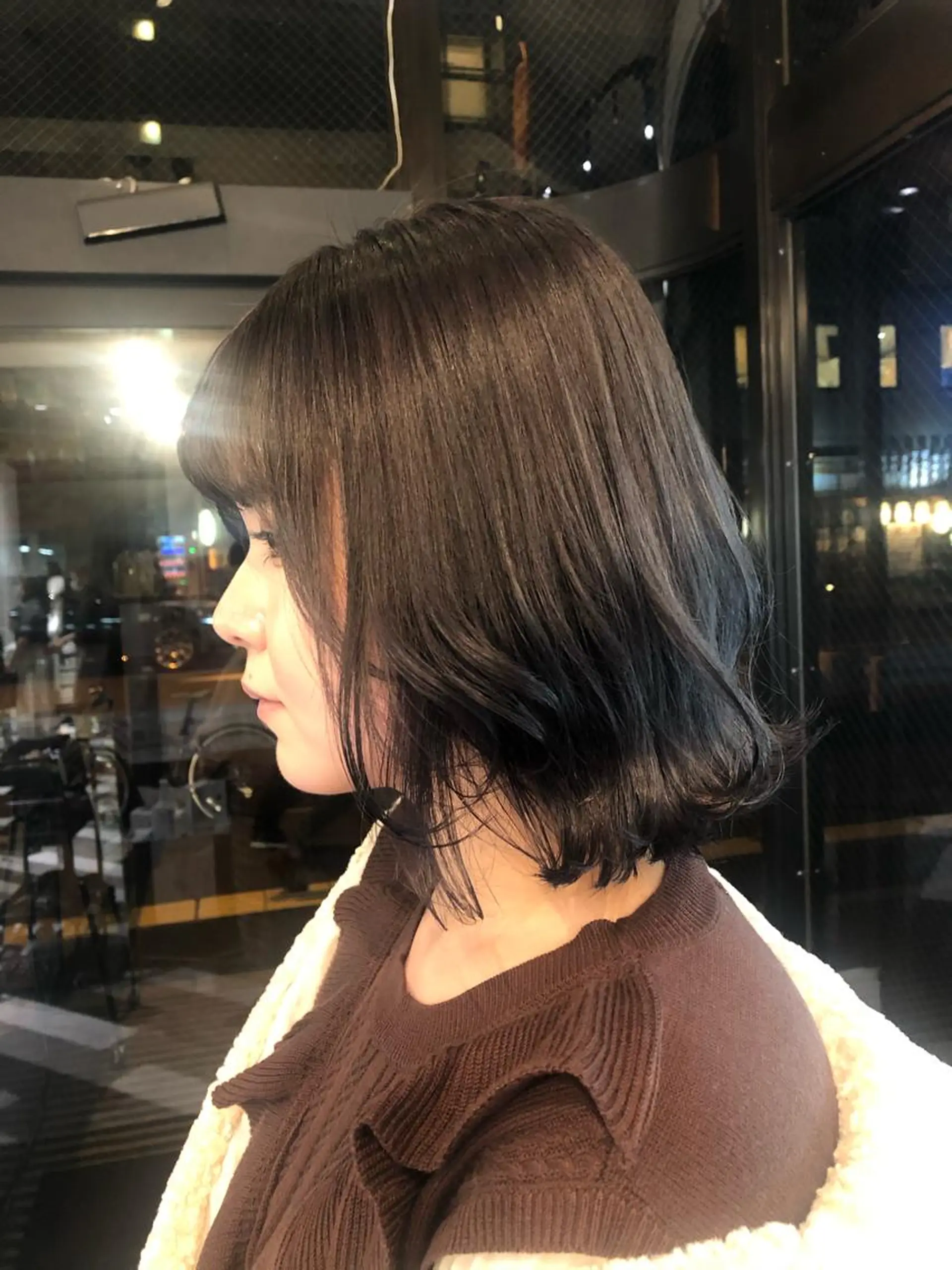 ミディアム カラー イルミナカラー ヘアカラー トリートメント 貴方に似合うを見つけ ます🌱市川リョウカのヘアスタイル