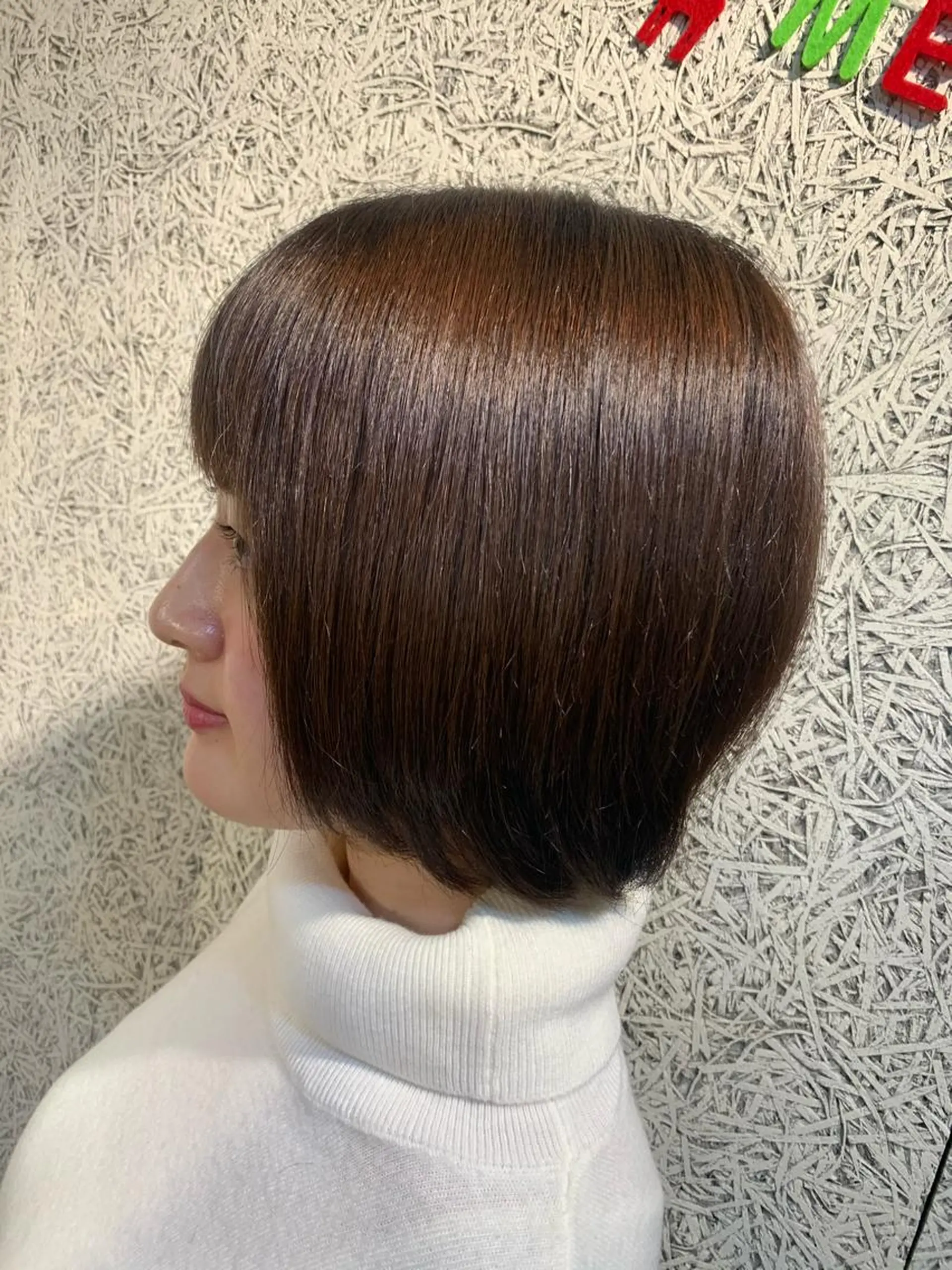 ショート カラー ブラウンカラー モカブラウン MIRUCO by KURAKU所属・⭐️ハイトーンカラー ⭐️メンズパーマ達成のヘアスタイル