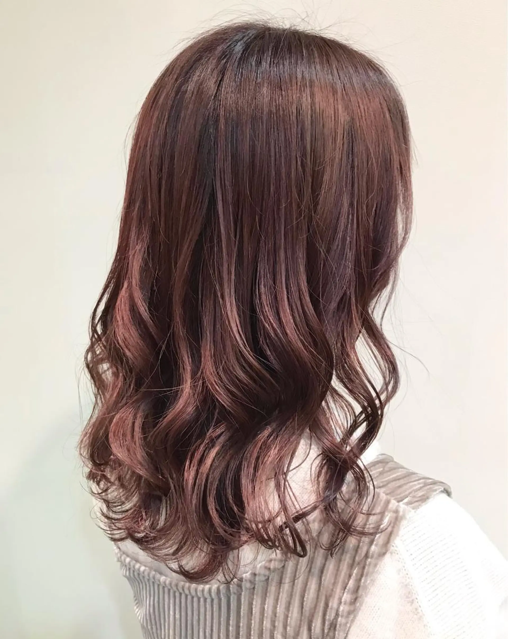 セミロング トリートメント ヘアカラー ✨美髪サラ艶トレンド 橋柿 実紀✨のヘアスタイル