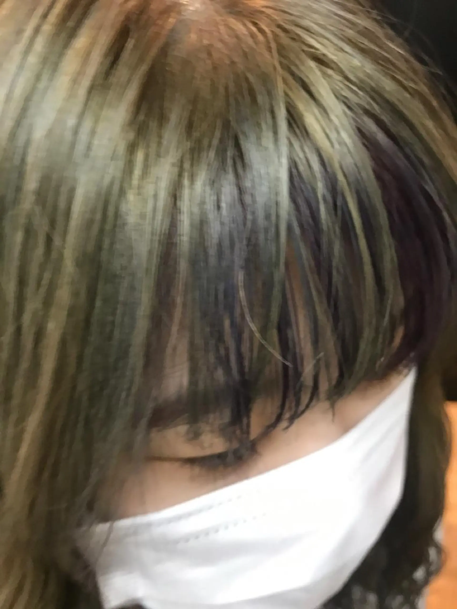 ミディアム ヘアカラー トリートメント 耳つぼジュエリー💎 認定💎井上みわこのヘアスタイル