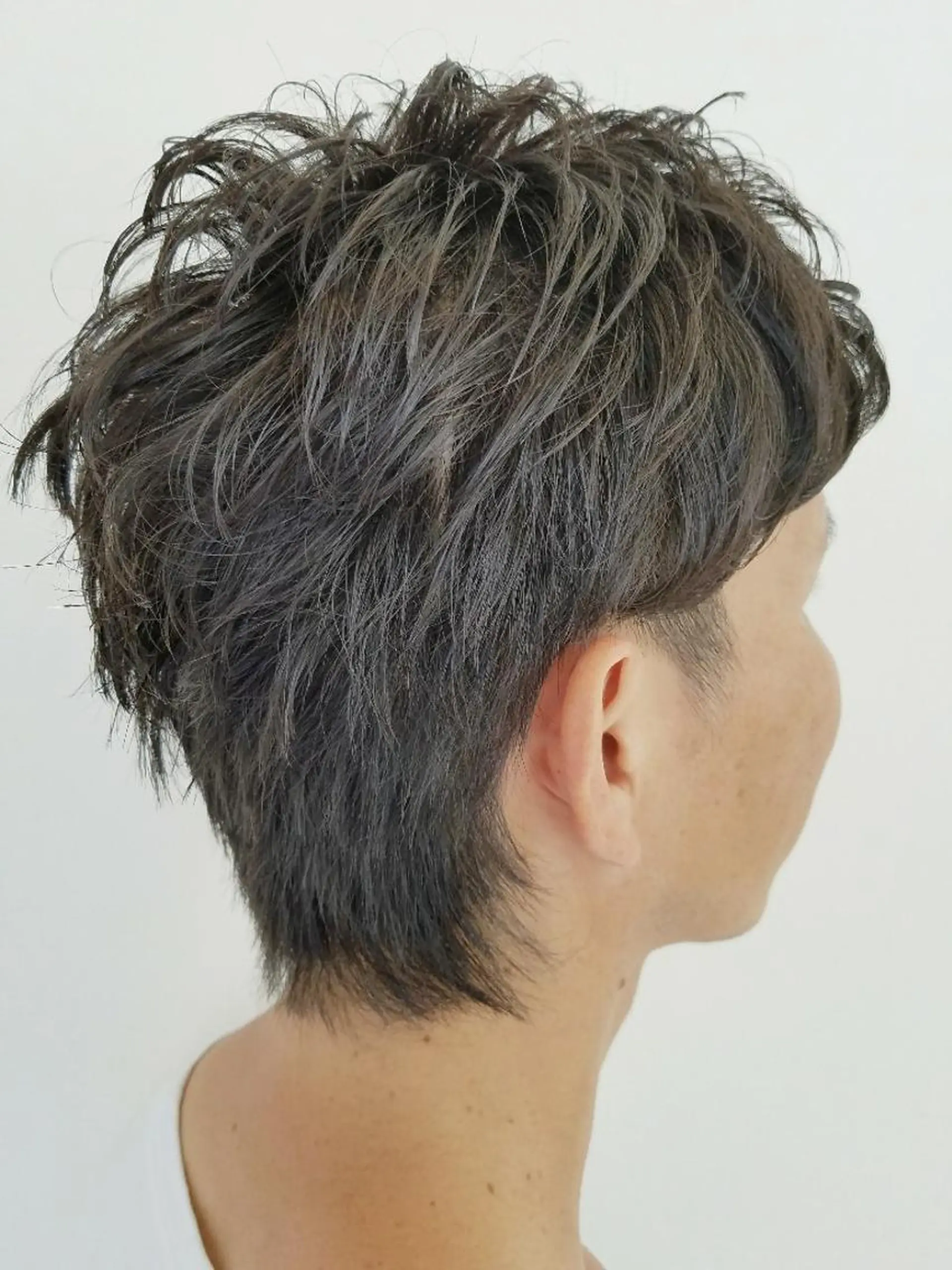 ショート メンズ パーマ メンズパーマ ツーブロック 髪質改善/ハイライト 小林秀樹のヘアスタイル