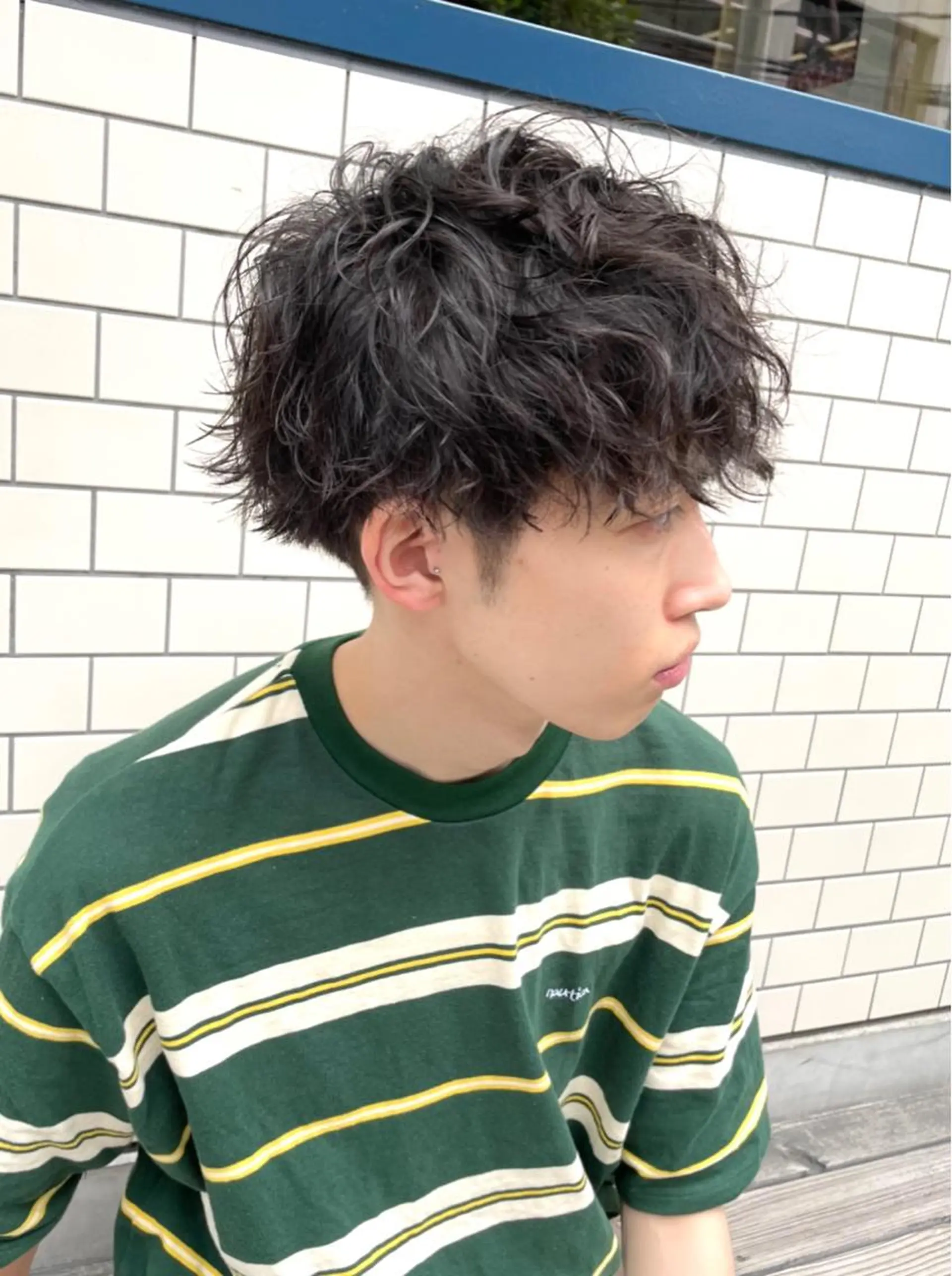 ミディアム 渋谷 ミモザワークス タニグチヨシユキのヘアスタイル