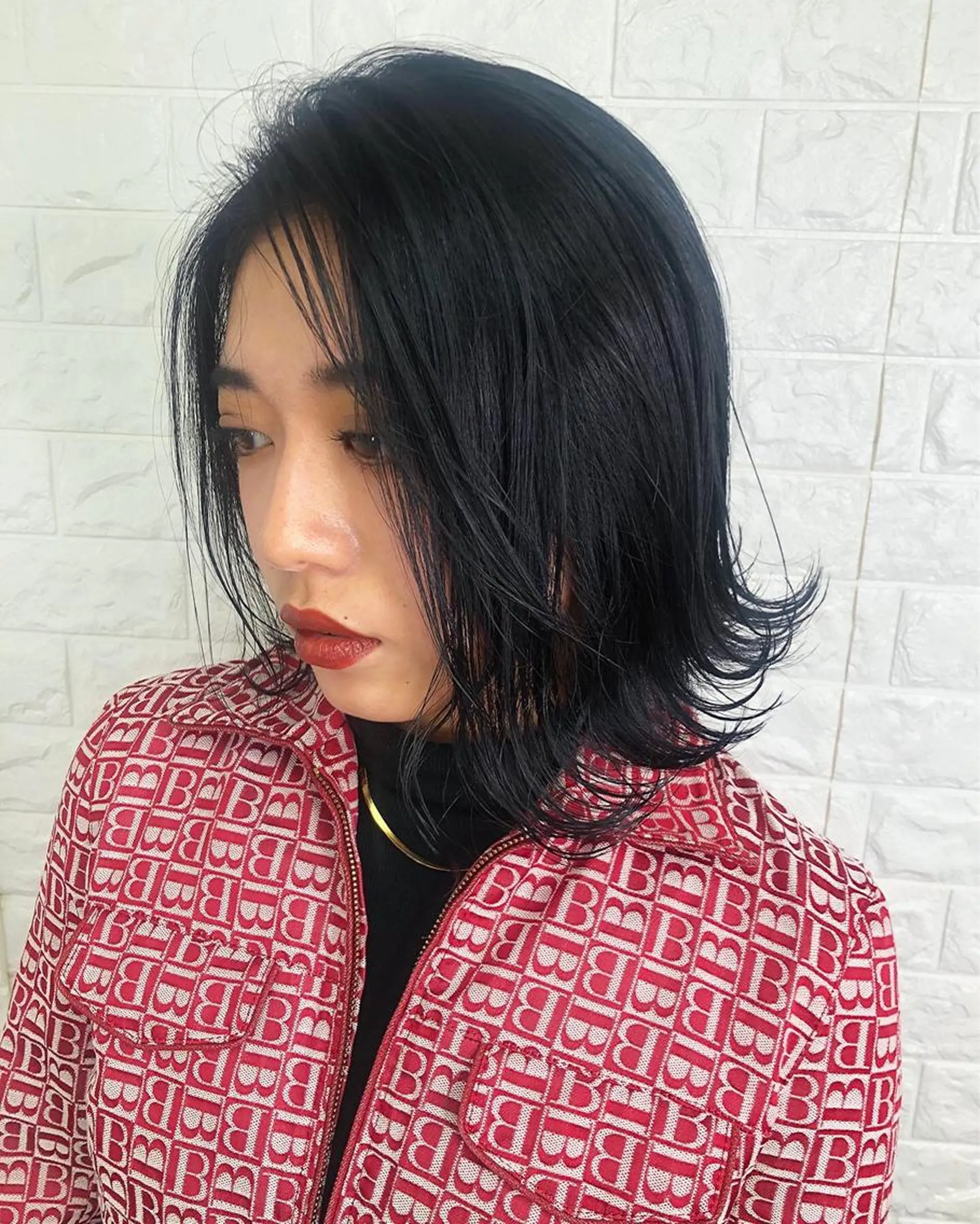 ミディアム カラー メンズパーマ/ スパイキー/神田正紀のヘアスタイル