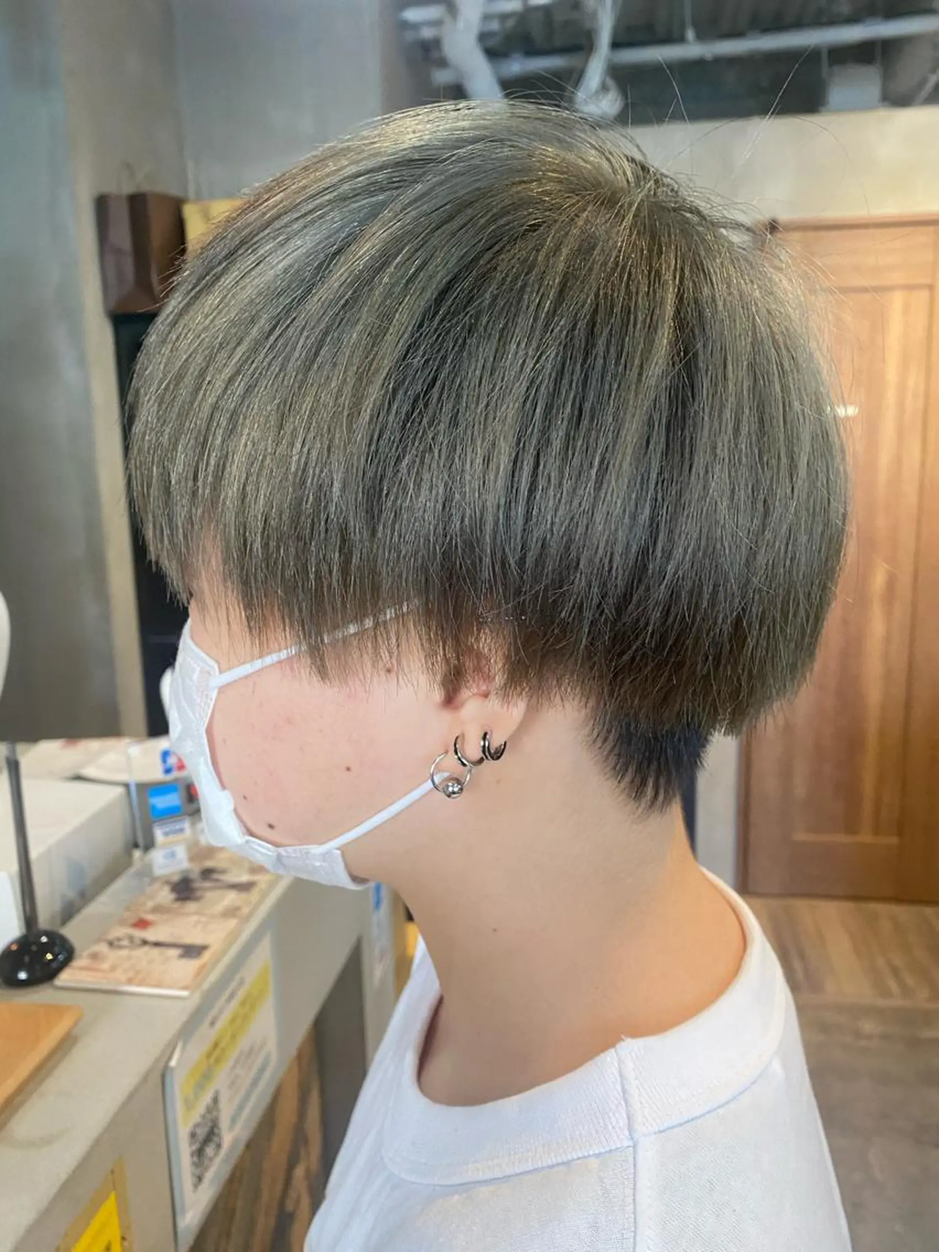ショート ヘアカラー トリートメント sail所属・sail ミウのヘアスタイル