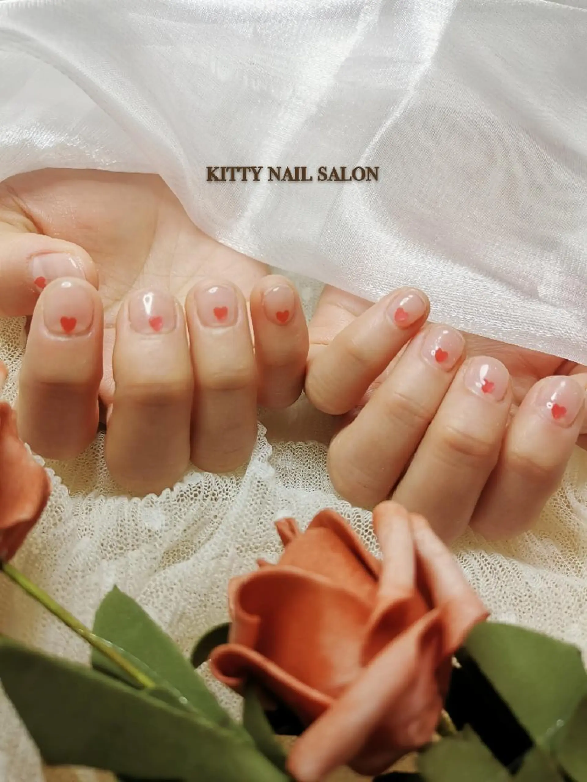ネイル ホログラムネイル ハンドネイル kitty nail salonのネイルデザイン