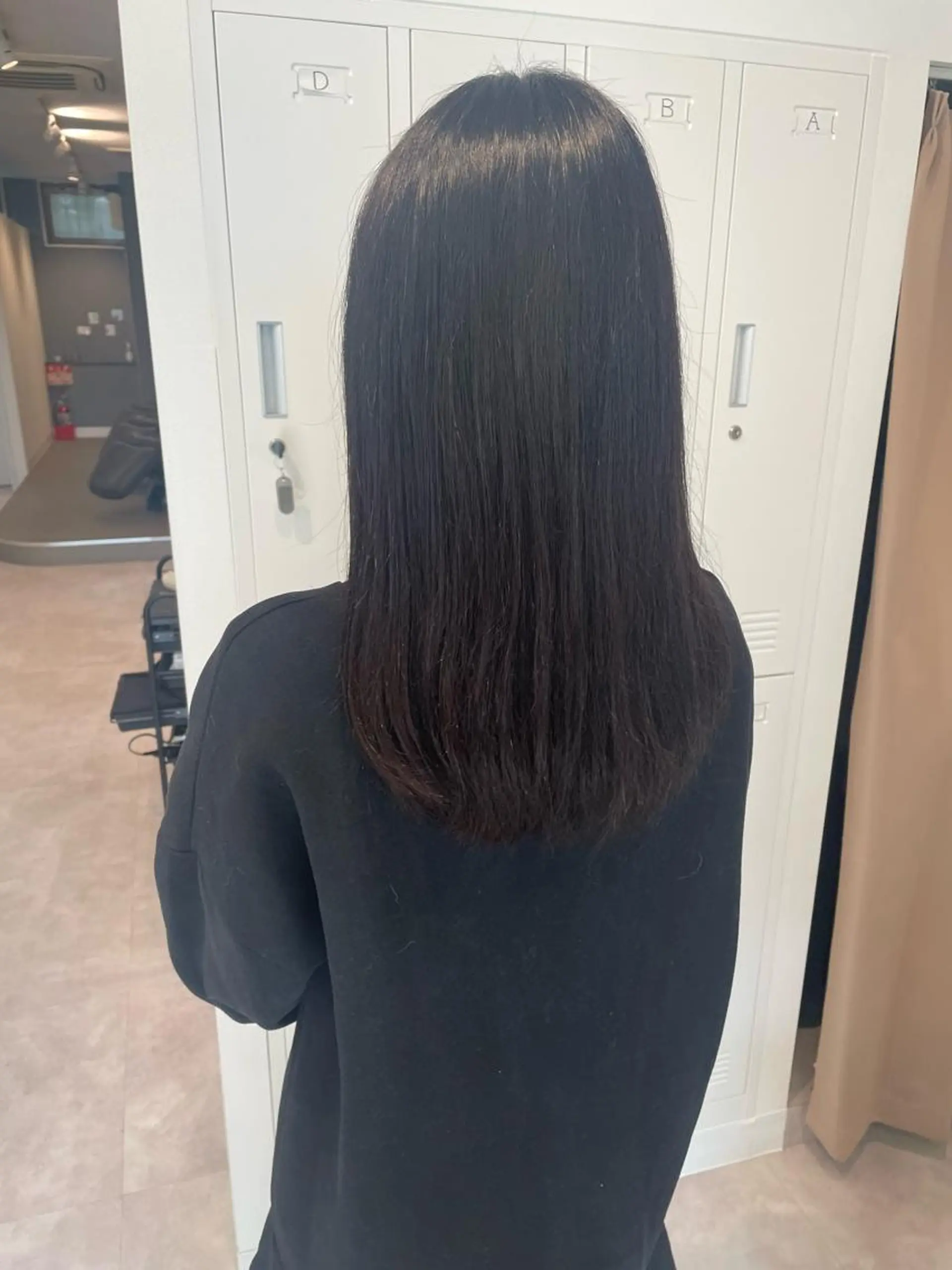 ロング カット ヘアカラー トリートメント 酒見 里奈のヘアスタイル