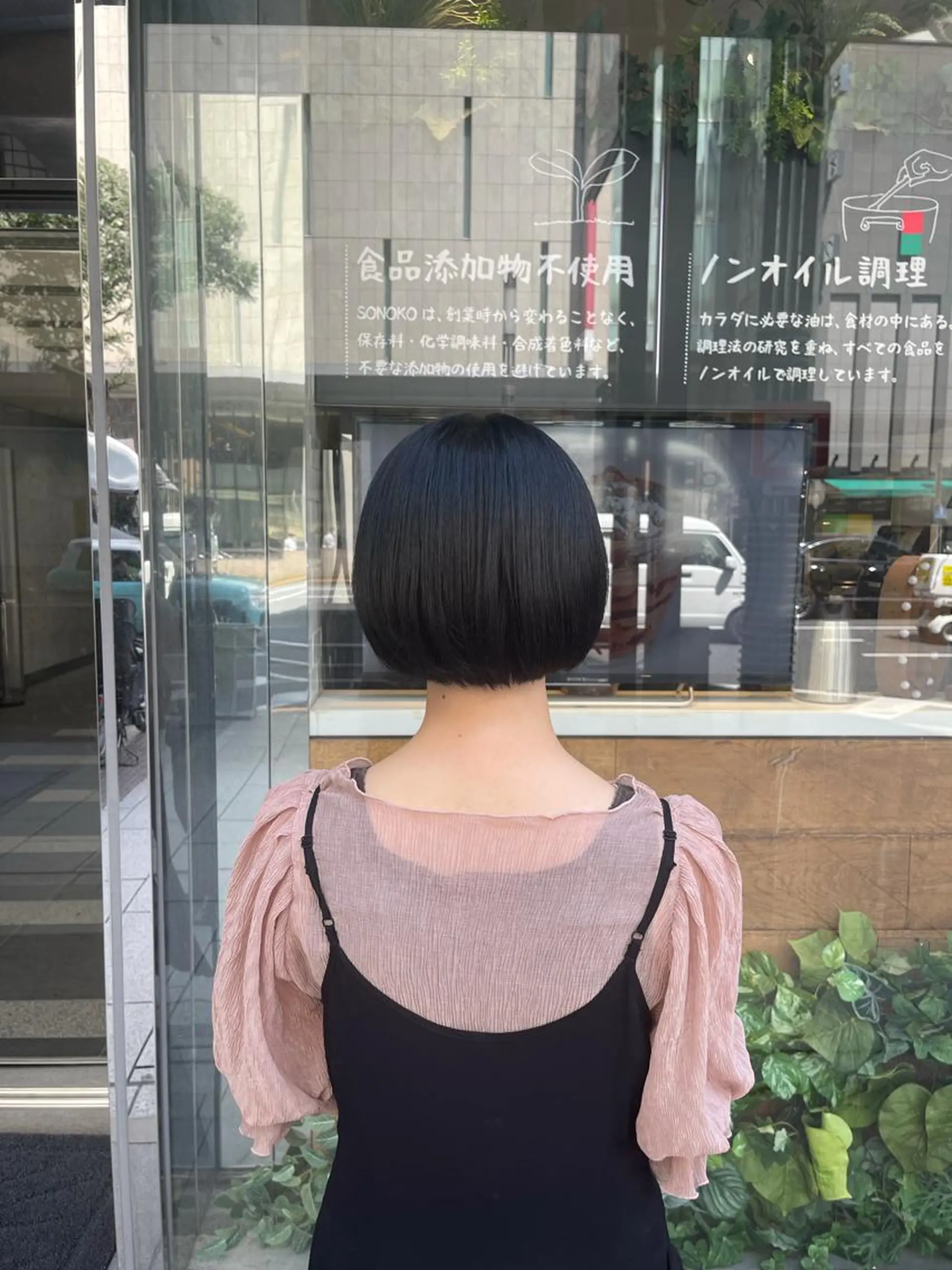 カラー TENSHO 原宿　ハイトーンのヘアスタイル