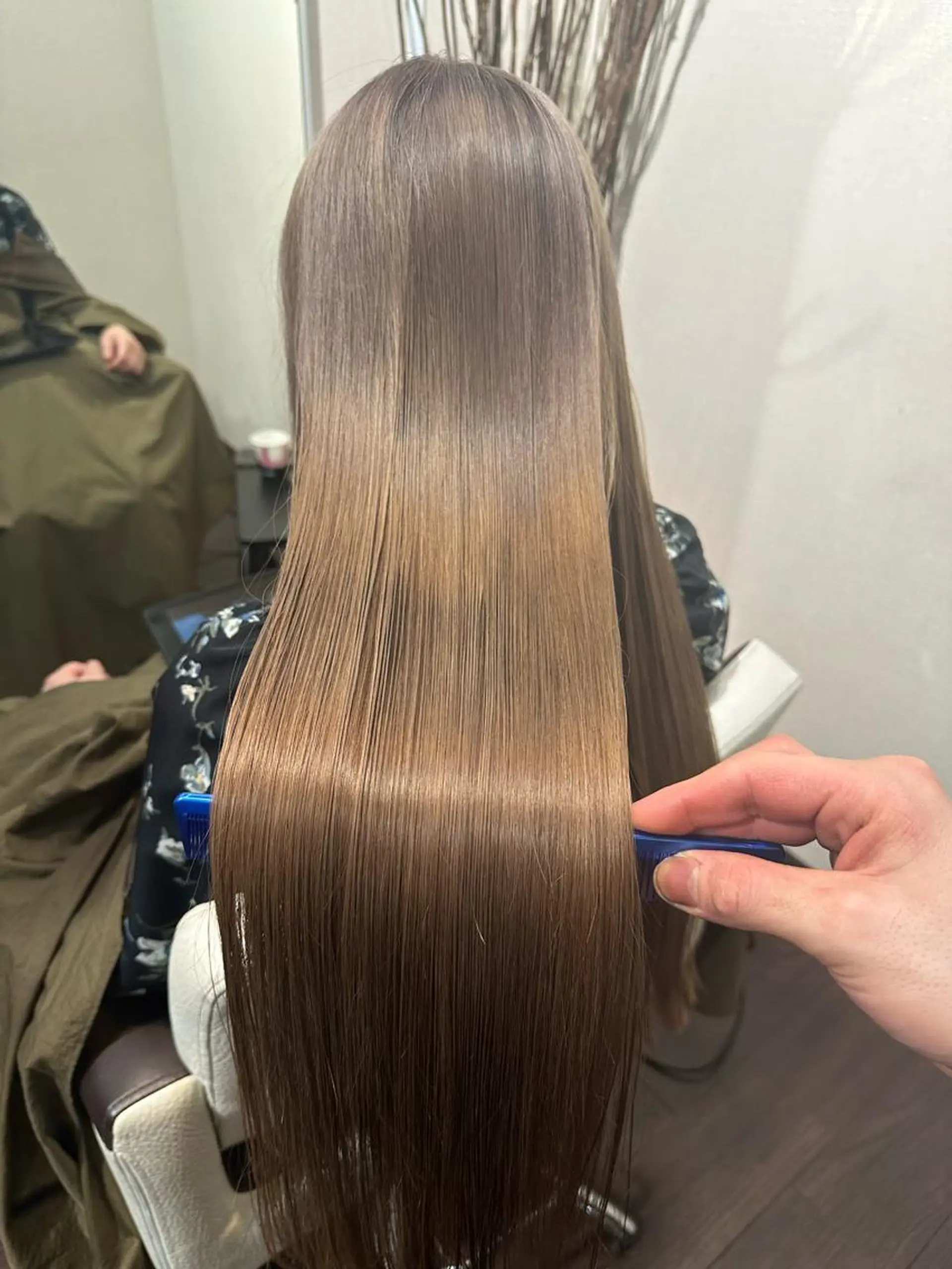 ロング カラー カット ヘアカラー トリートメント ヘッドスパ youres hair 東口店所属・🌸ULTOWA🌸 髪質改善/縮毛/店長のヘアスタイル