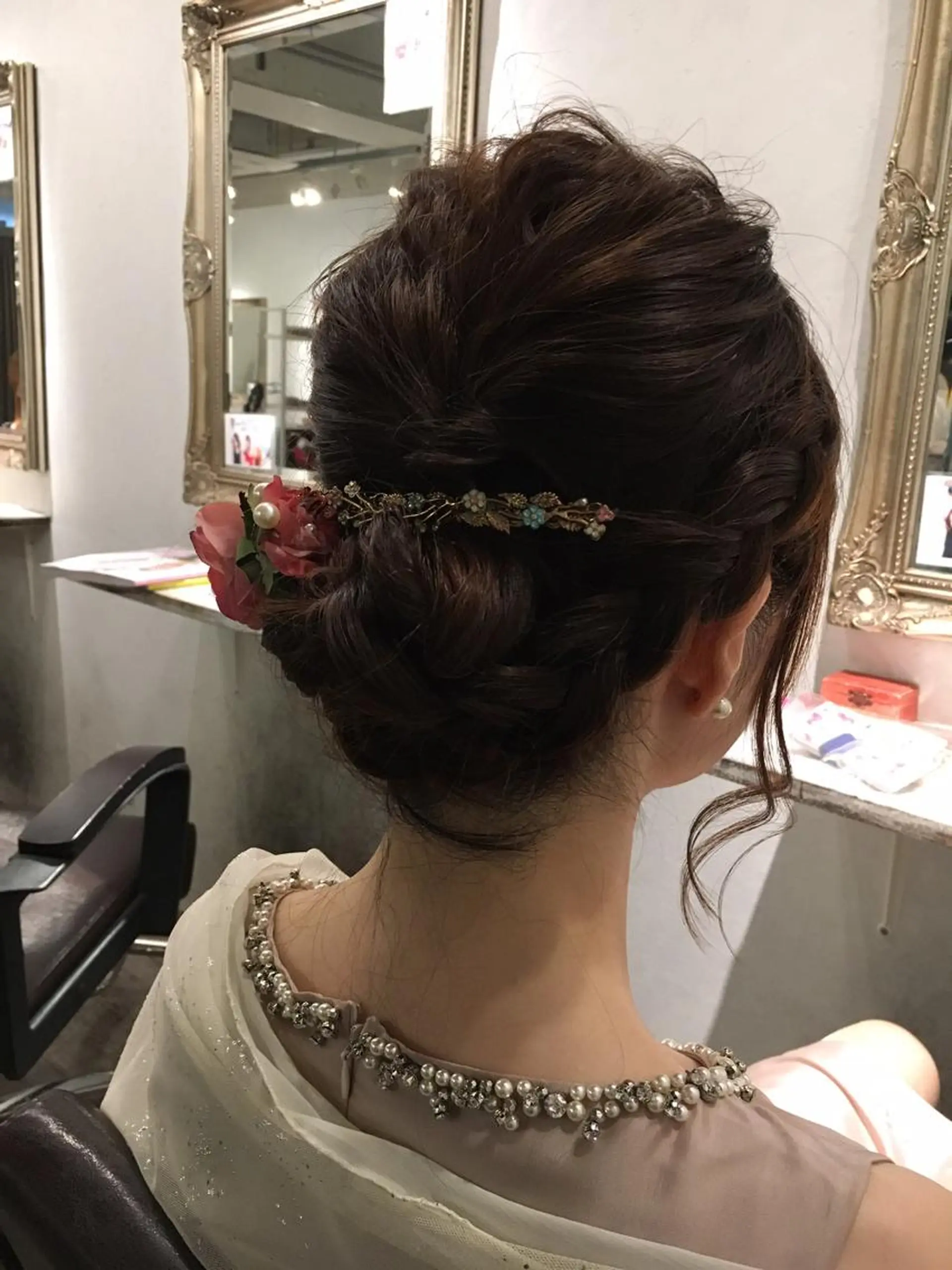 ミディアム JIL BLAN 京都のヘアスタイル