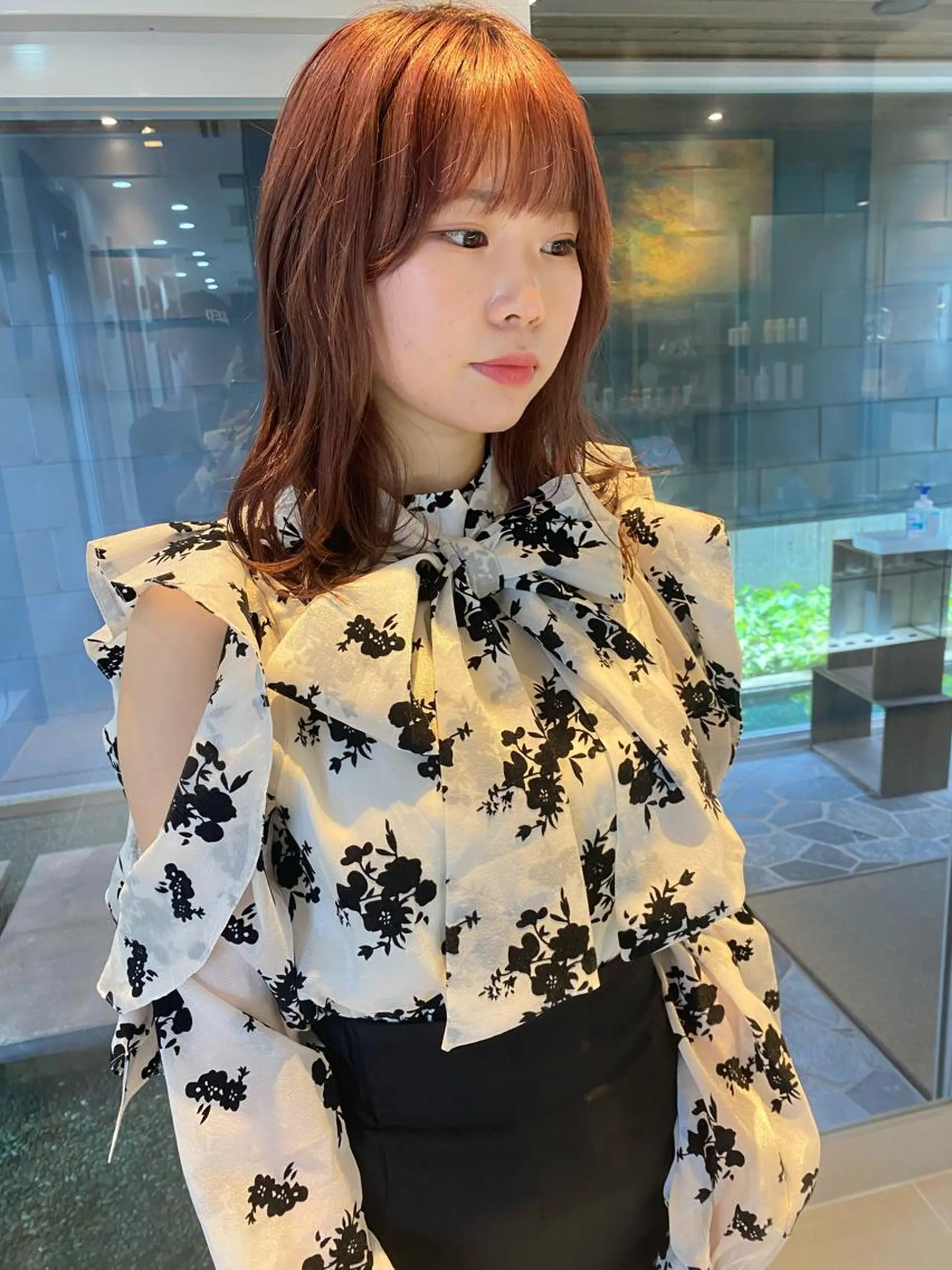 セミロング カラー nambu-GARDEN所属・上田 昂雅のヘアスタイル