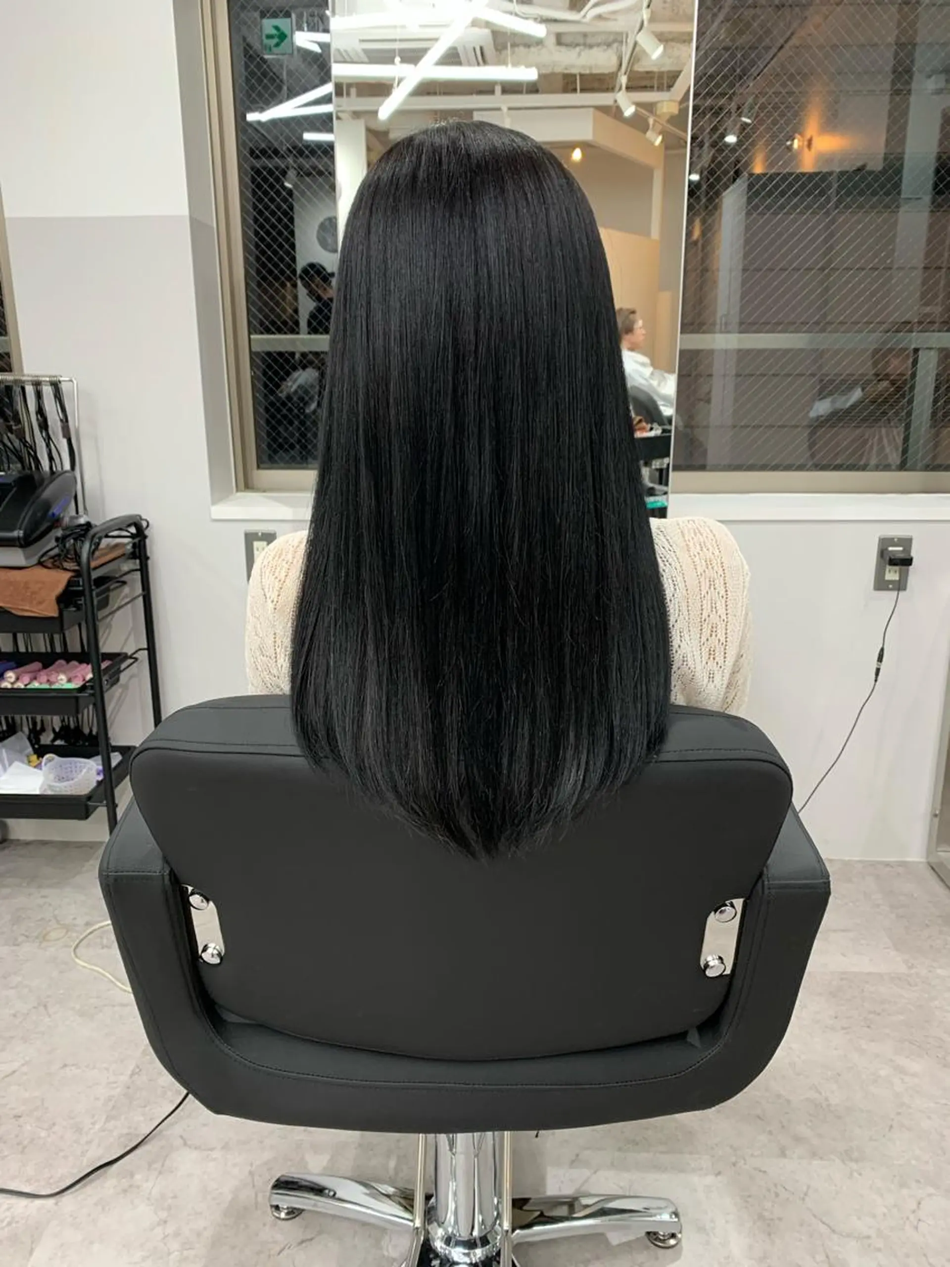 ロング カラー カット ヘアカラー トリートメント ヘッドスパ 🫧髪質改善 講師🫧🍎幹細胞のヘアスタイル