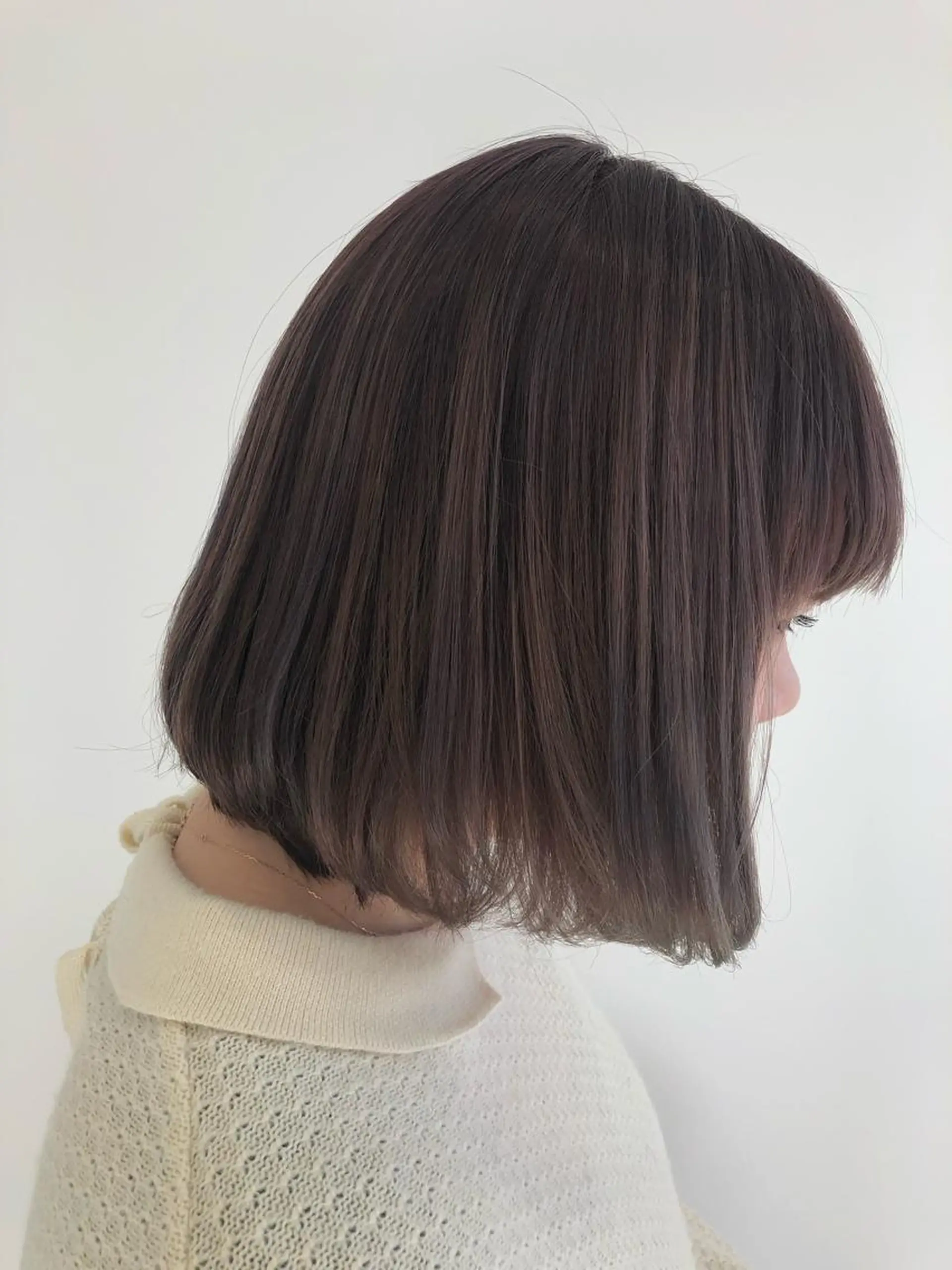 ショート カラー カット 縮毛矯正 トリートメント Lien by hair所属・宮崎 睦のヘアスタイル
