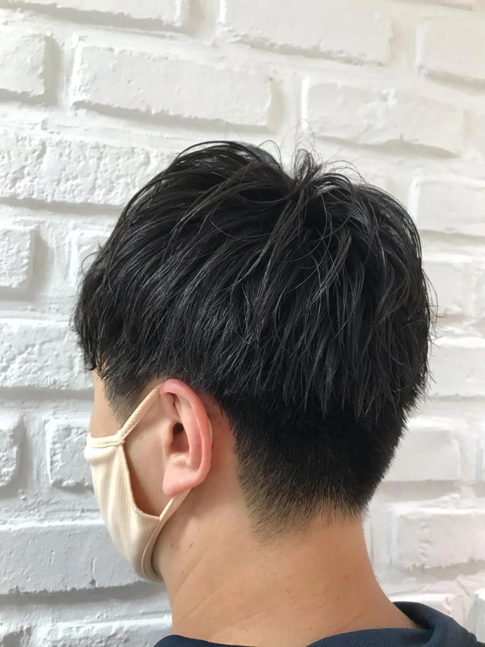 ショート パーマ 暖色カラー💜 中山由梨のヘアスタイル