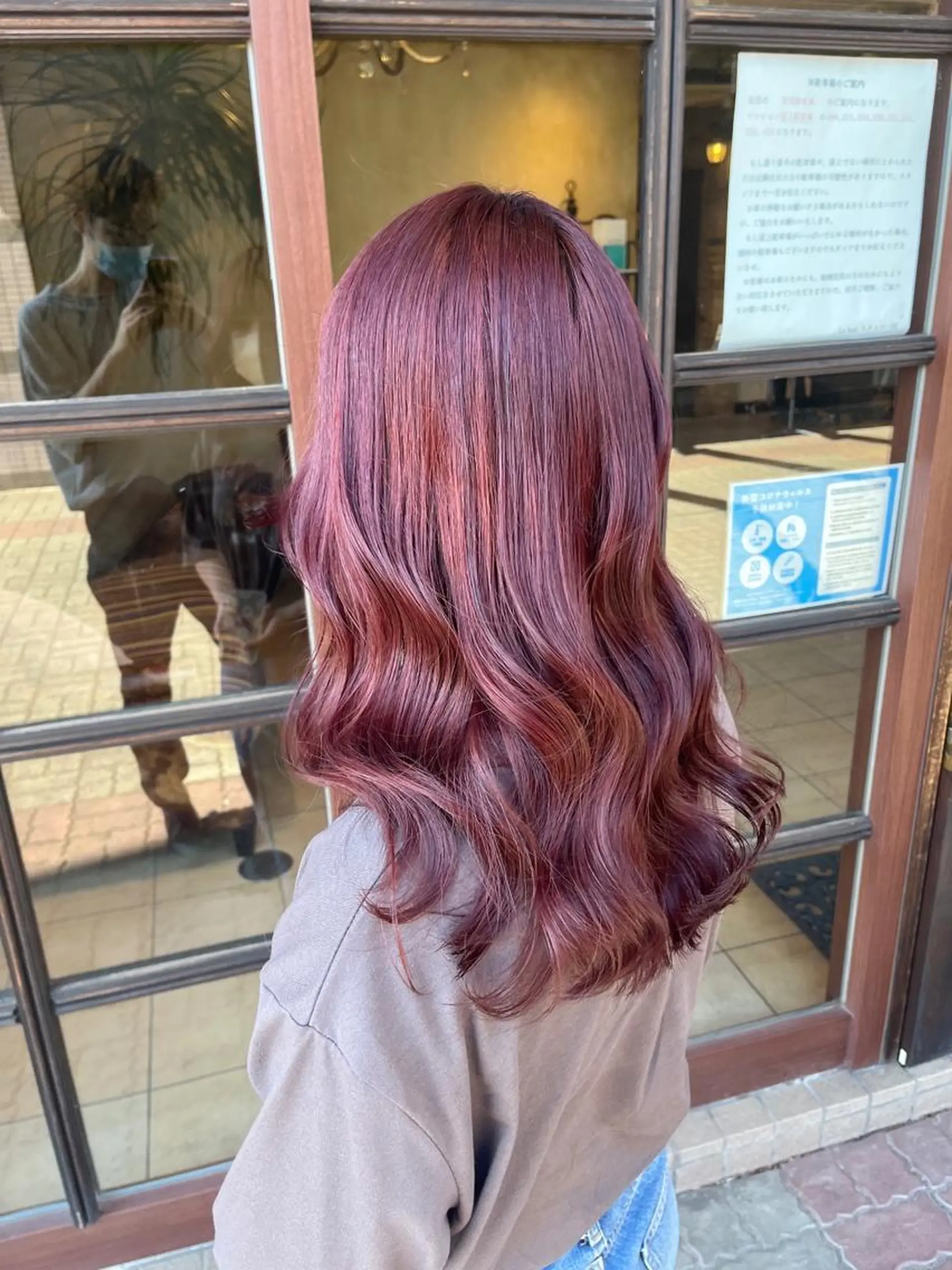 セミロング 🧡ミルクティー/ レイヤー🧡ショウナのヘアスタイル