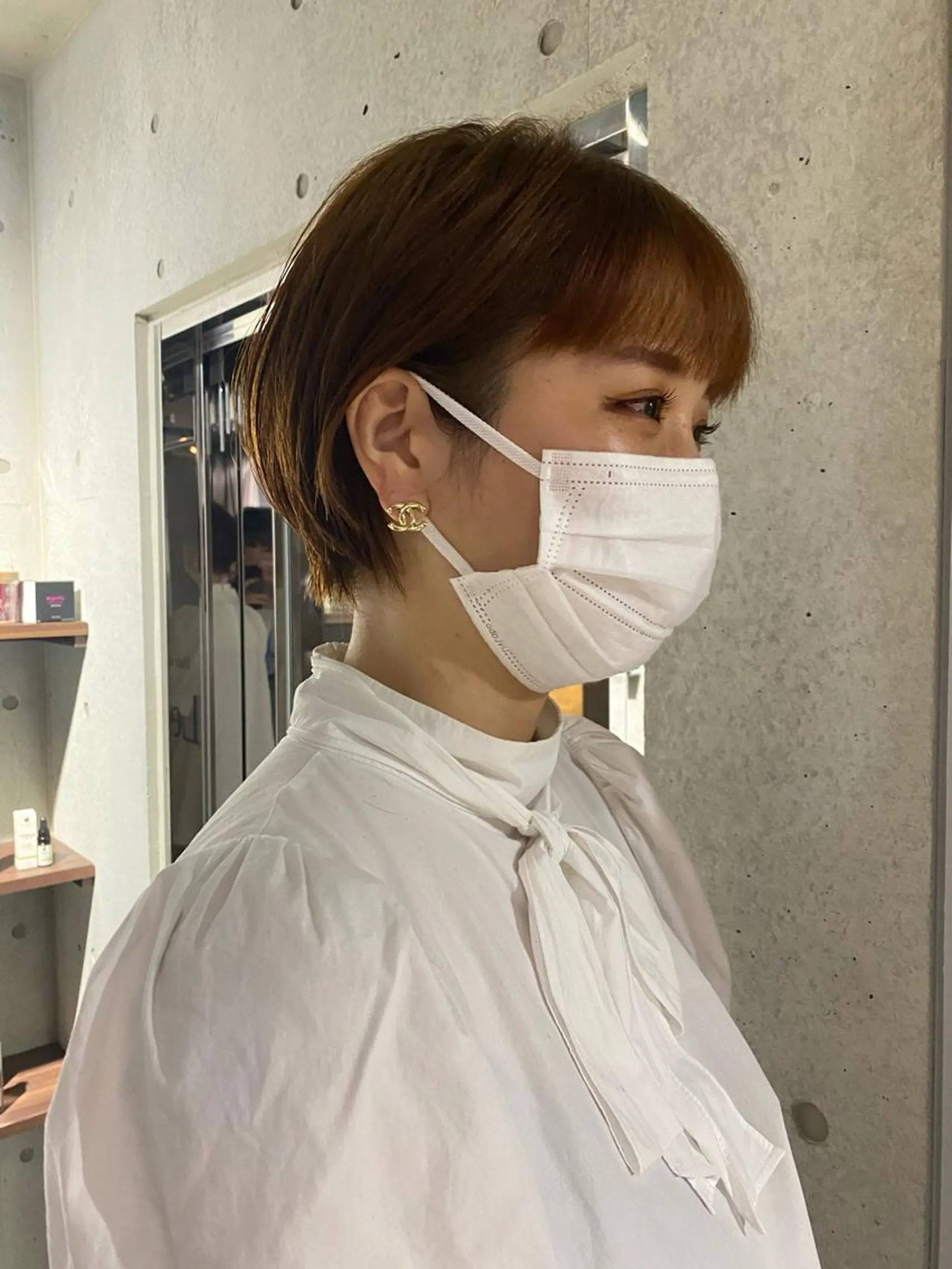 ショート カラー Leverage New York所属・小滝 楓のヘアスタイル