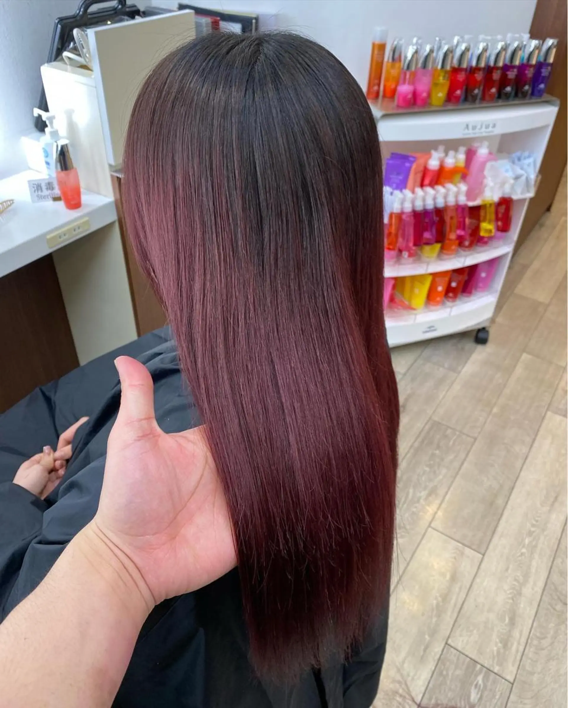 ロング カラー カット トリートメント 市川 博紀 副店長のヘアスタイル