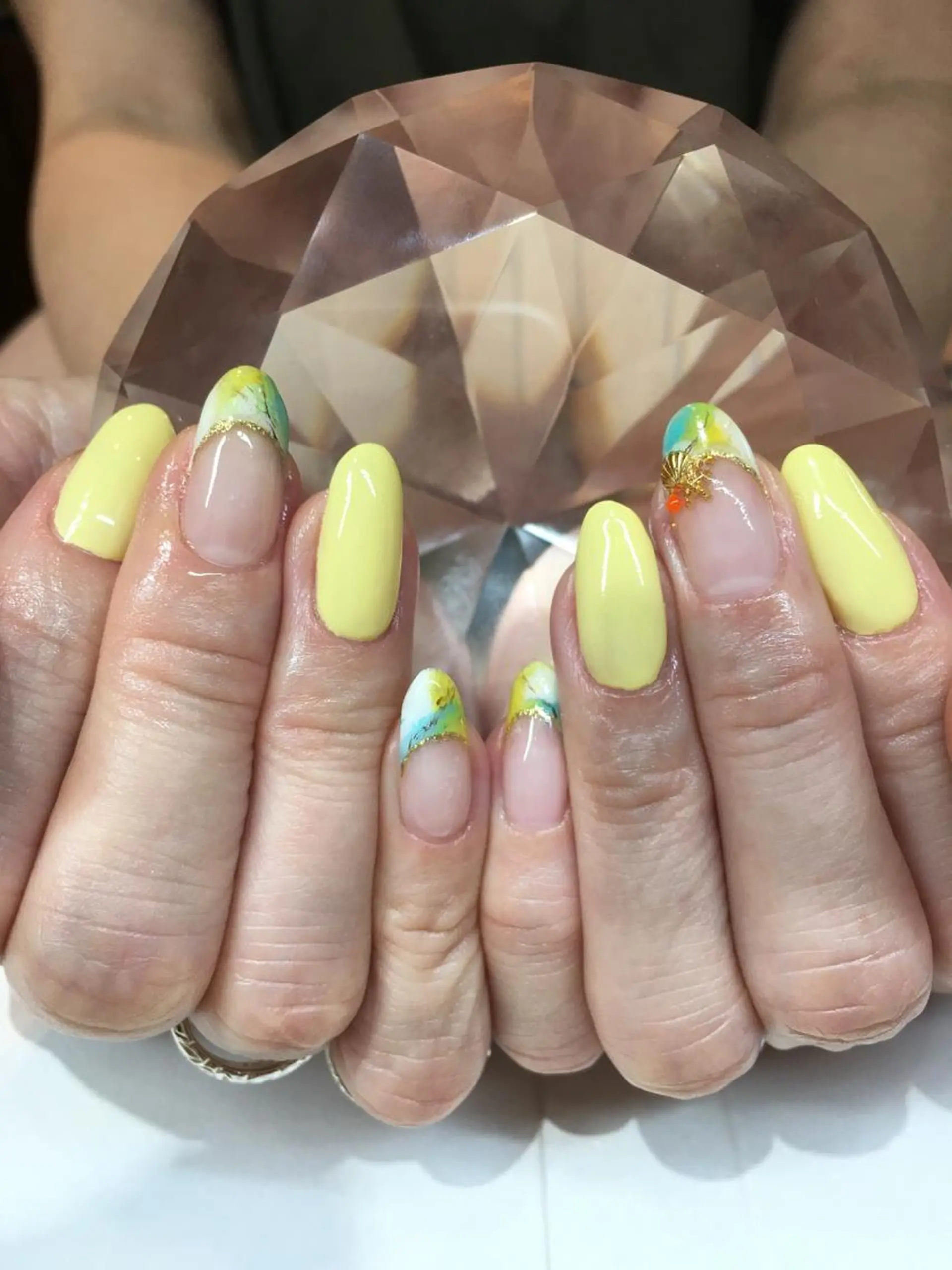 ネイル フレンチネイル ハンドネイル glow_ nailのネイルデザイン